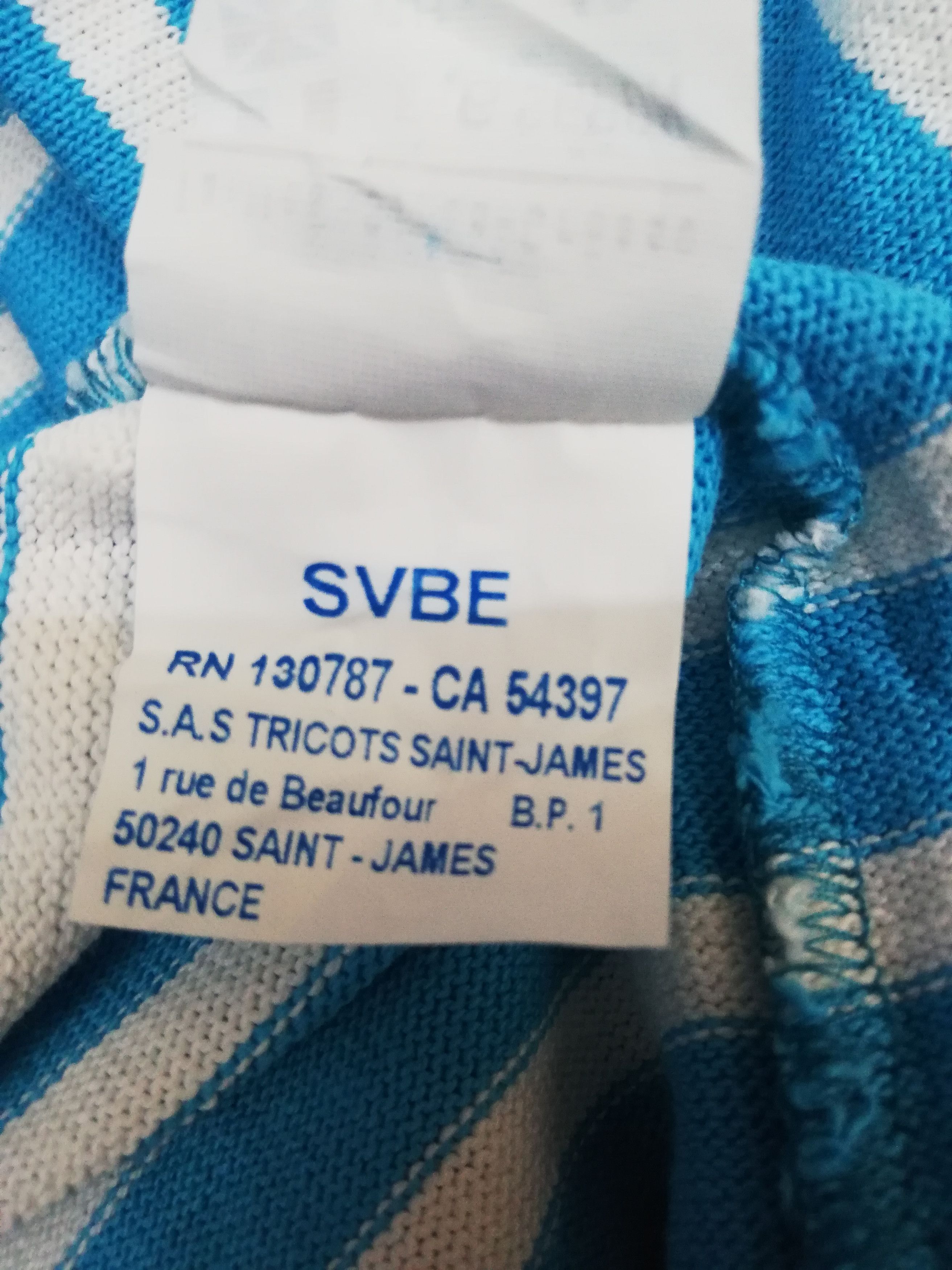 Saint James Saint James Striped Longsleeve Shirt Size US L / EU 52-54 / 3 - 5 Thumbnail