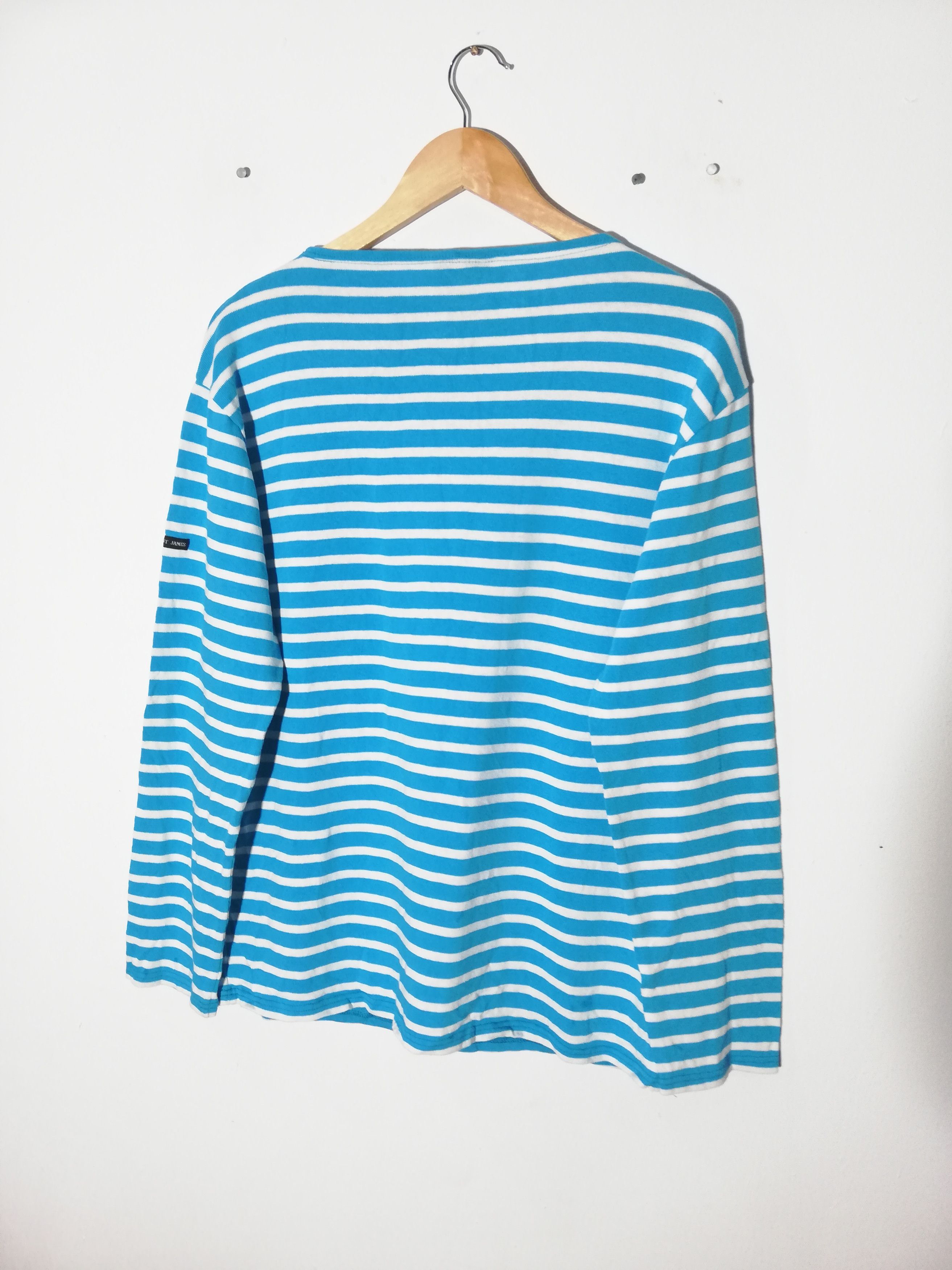 Saint James Saint James Striped Longsleeve Shirt Size US L / EU 52-54 / 3 - 3 Thumbnail