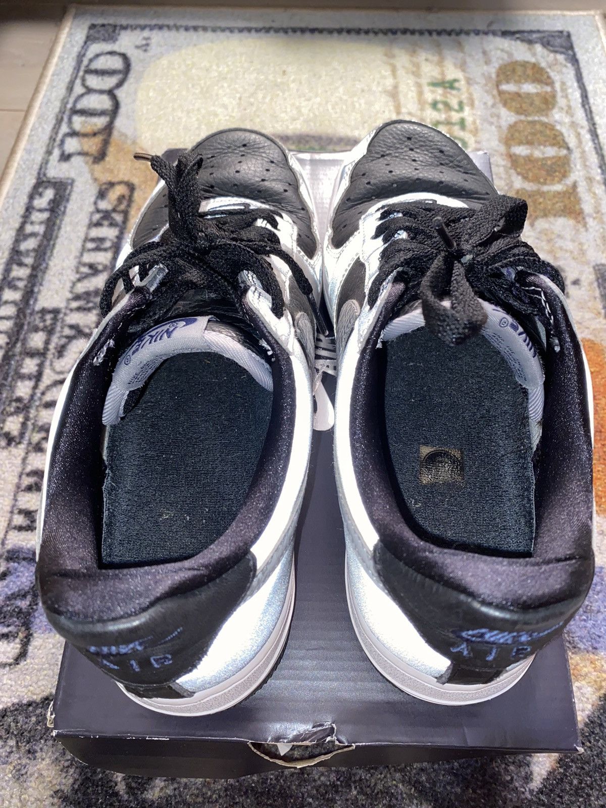 Nike Nike Air Force 1 Low Silver Snake Size US 8.5 / EU 41-42 - 6 Thumbnail