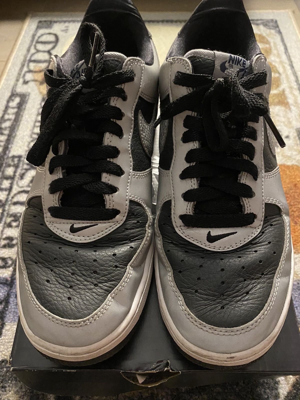 Nike Nike Air Force 1 Low Silver Snake Size US 8.5 / EU 41-42 - 5 Thumbnail
