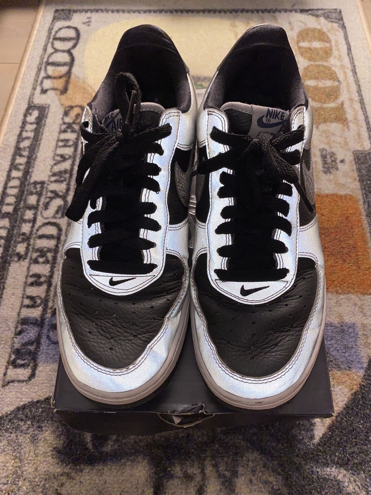 Nike Nike Air Force 1 Low Silver Snake Size US 8.5 / EU 41-42 - 4 Thumbnail