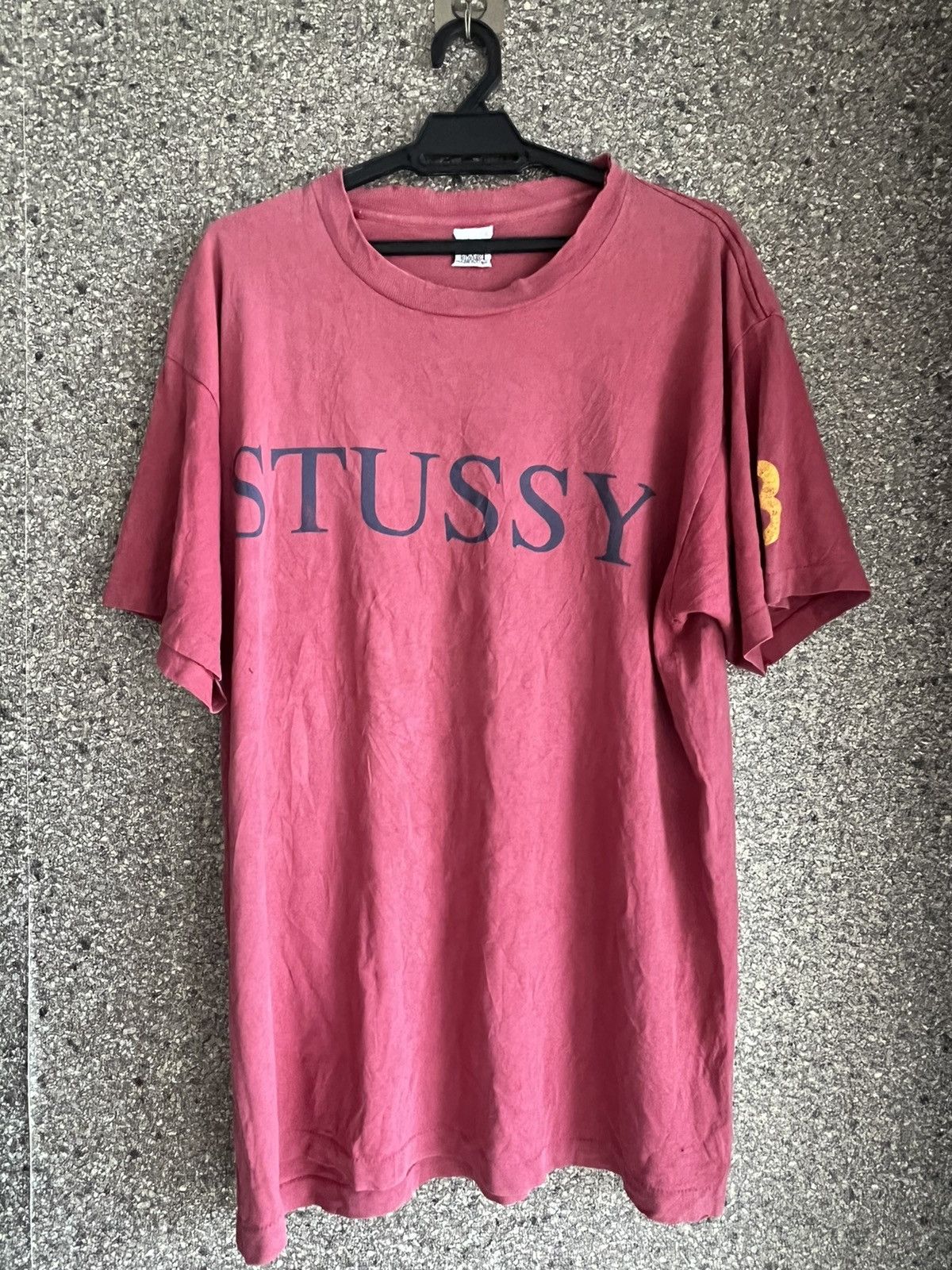 image of Vintage Stussy Ft36 in Maroon, Men's (Size XL)