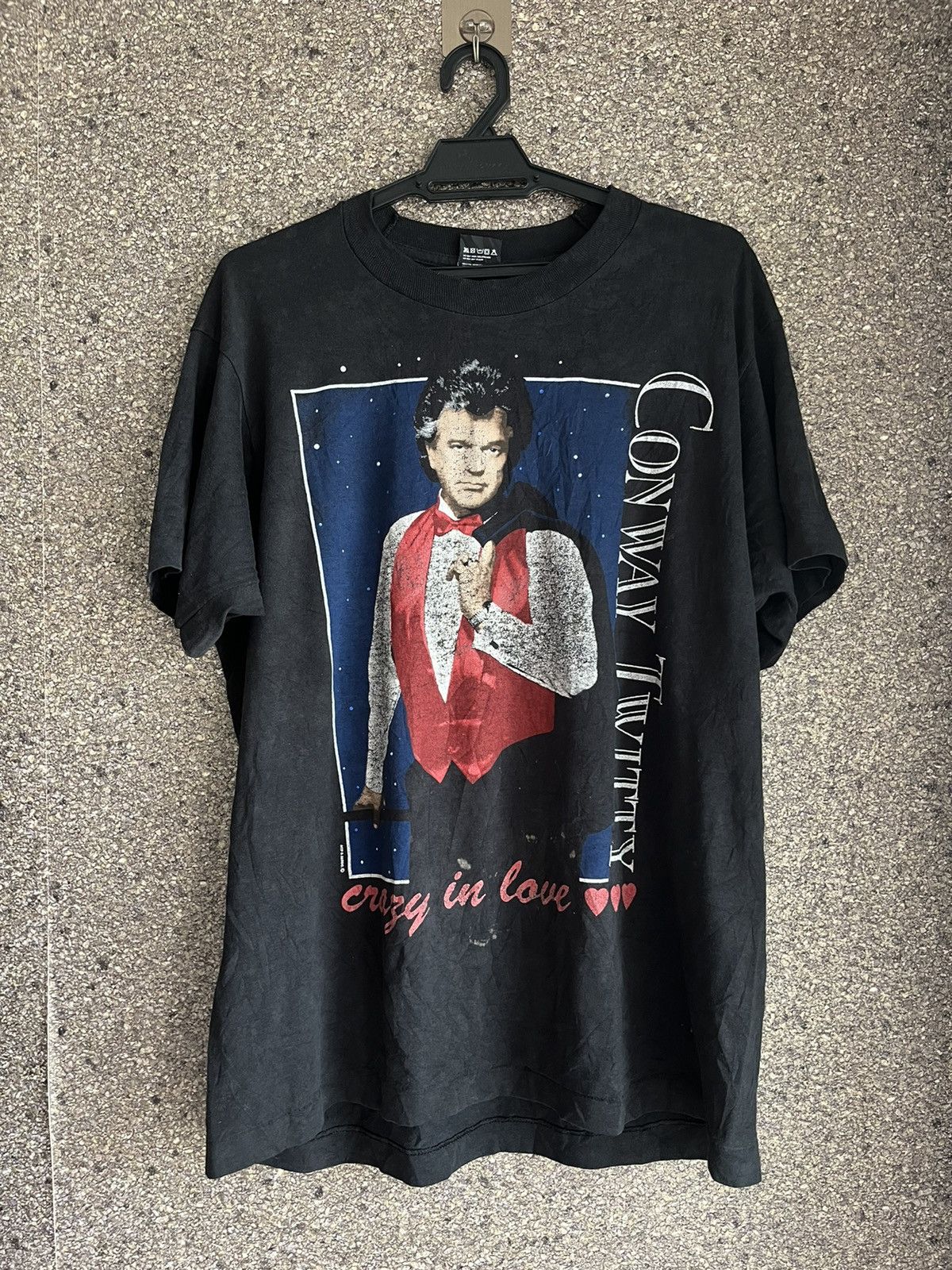 image of Vintage Conway Twitty Ft36 in Black, Men's (Size XL)