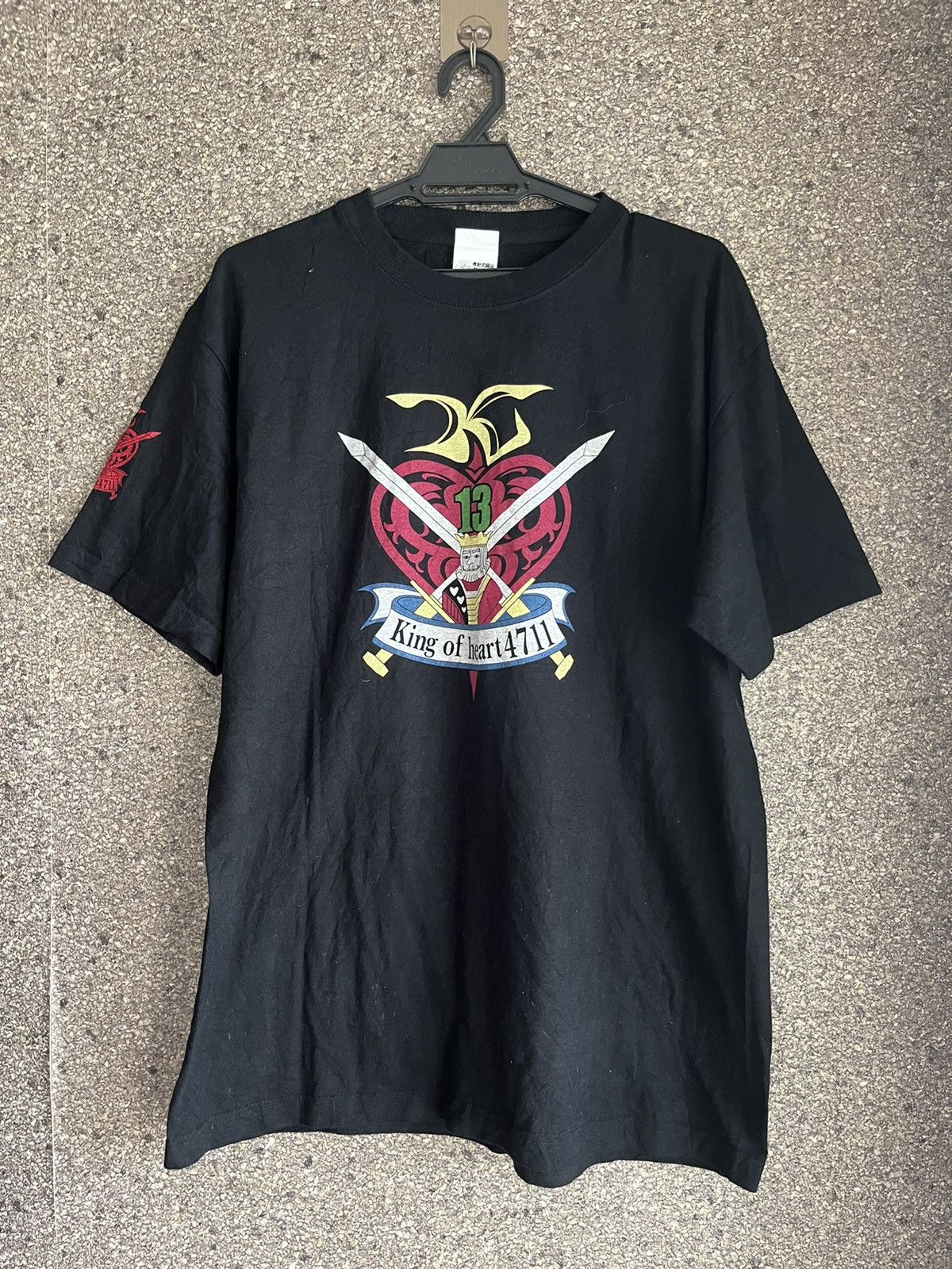 image of Vintage King Of Heart Ft36 in Black, Men's (Size XL)