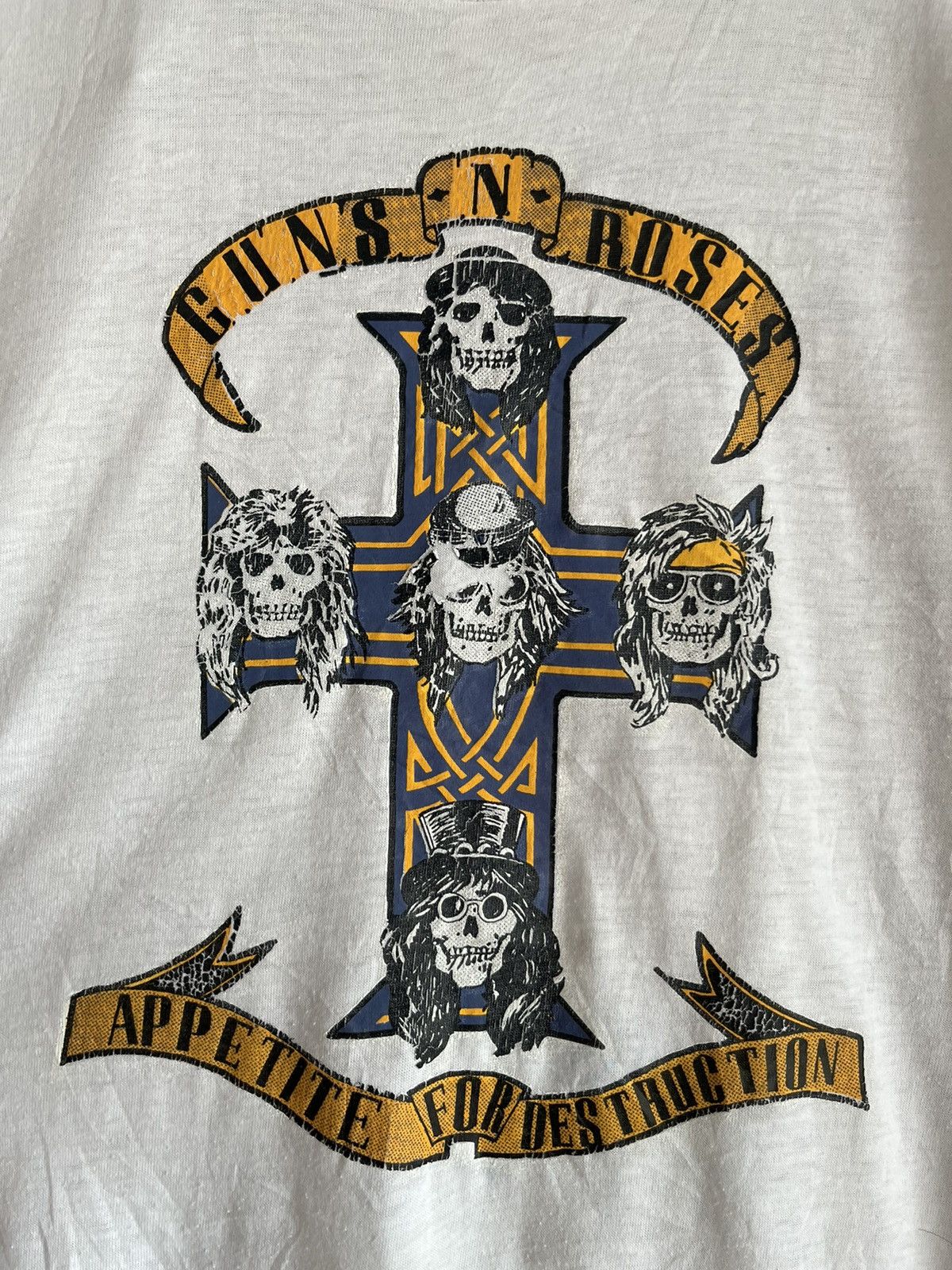Vintage Guns n rose ft36 Size US L / EU 52-54 / 3 - 2 Thumbnail