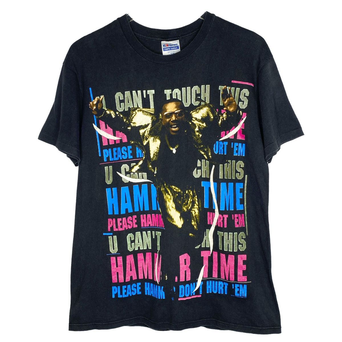 Band Tees Vintage 90’s MC Hammer Crew Neck Tee Size US L / EU 52-54 / 3 - 1 Thumbnail