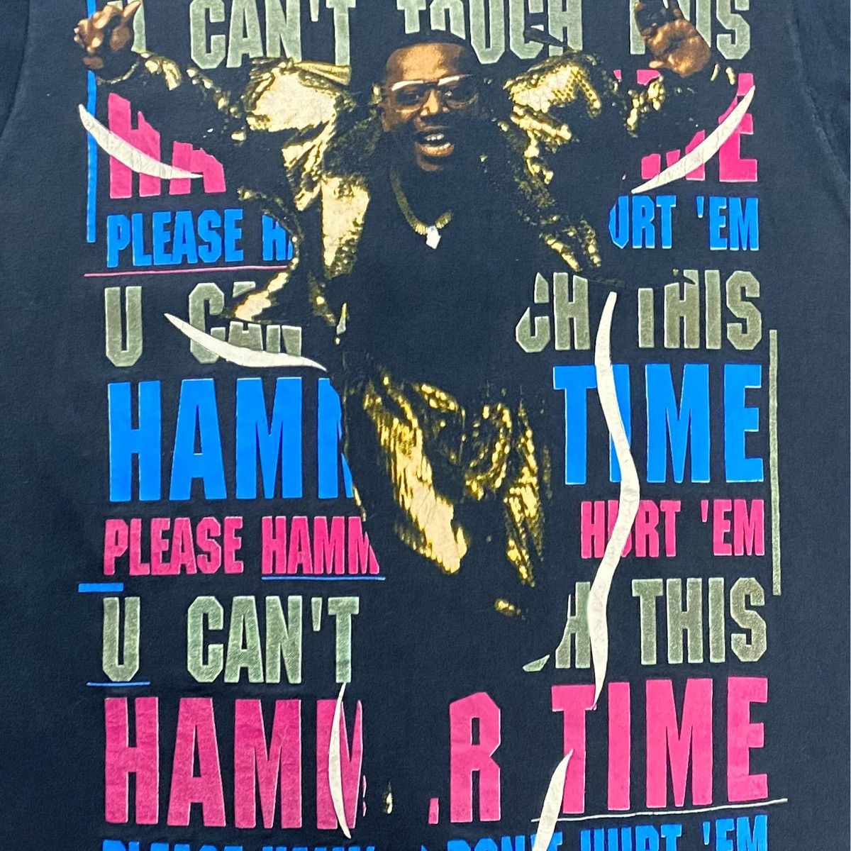 Band Tees Vintage 90’s MC Hammer Crew Neck Tee Size US L / EU 52-54 / 3 - 2 Thumbnail
