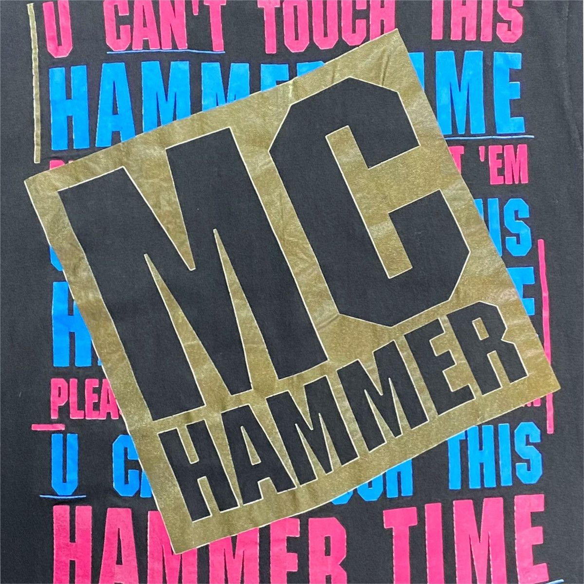 Band Tees Vintage 90’s MC Hammer Crew Neck Tee Size US L / EU 52-54 / 3 - 4 Thumbnail