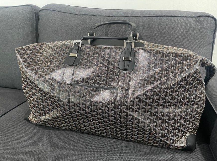 Confessions of a Panda — Checked in my Goyard Boeing 55 for the