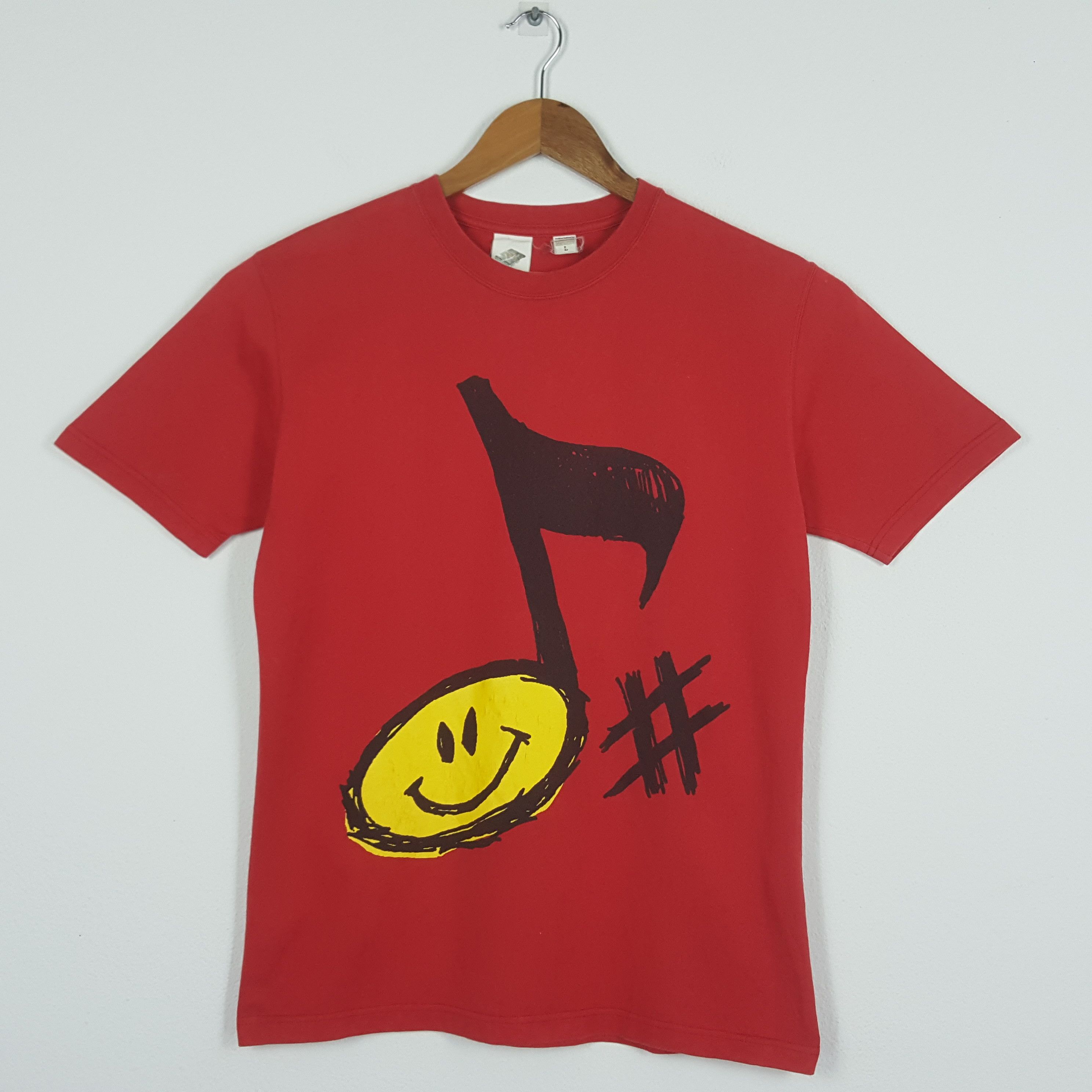 Japanese Brand × PHENOMENON × Vintage Vintage PHENOMENON Japanese Brand Smile Design t-shirt Size US M / EU 48-50 / 2 - 1 Thumbnail
