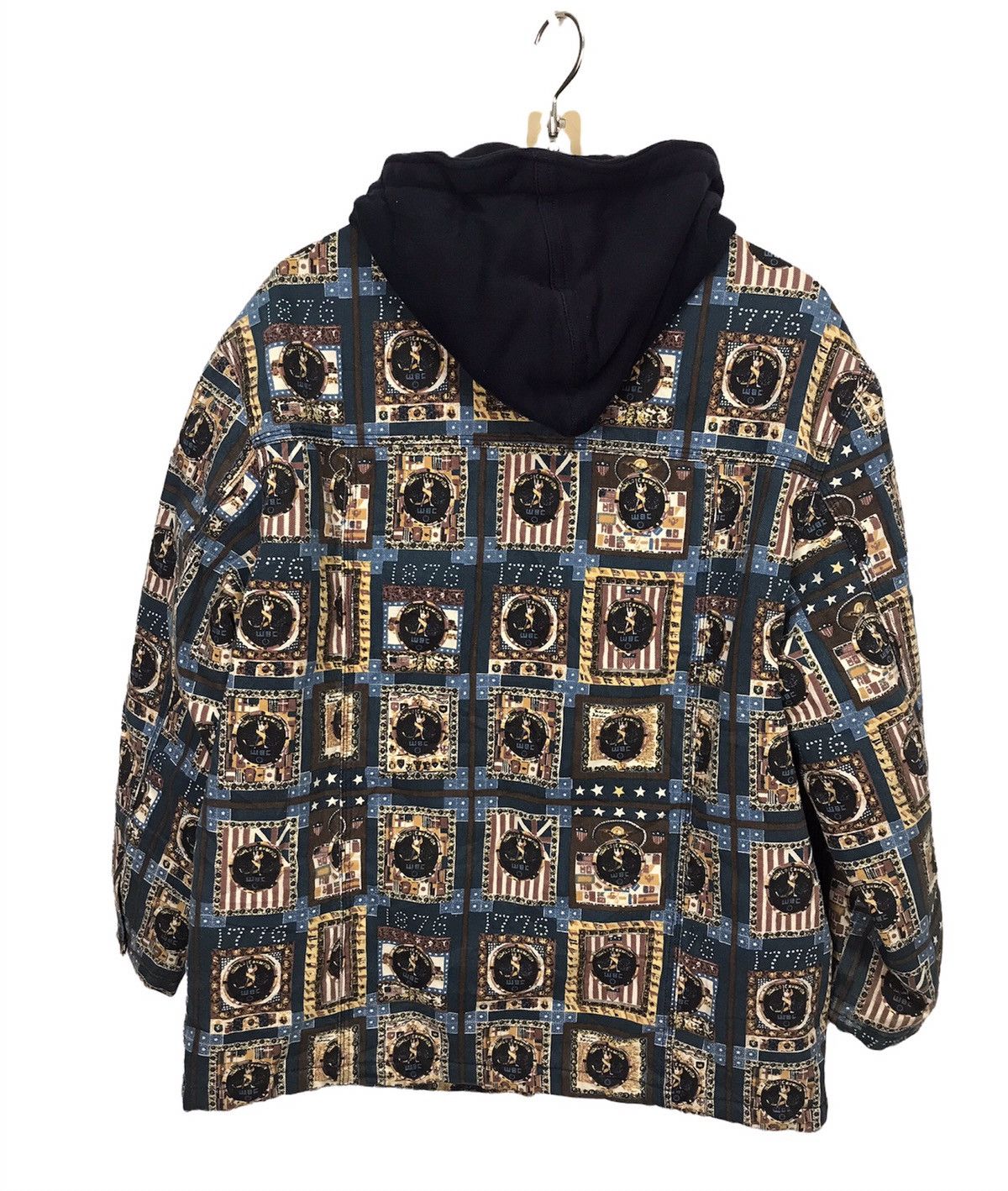 Fiorucci Vintage fullprint fiorucci button up jacket with hoodie Size US M / EU 48-50 / 2 - 2 Thumbnail