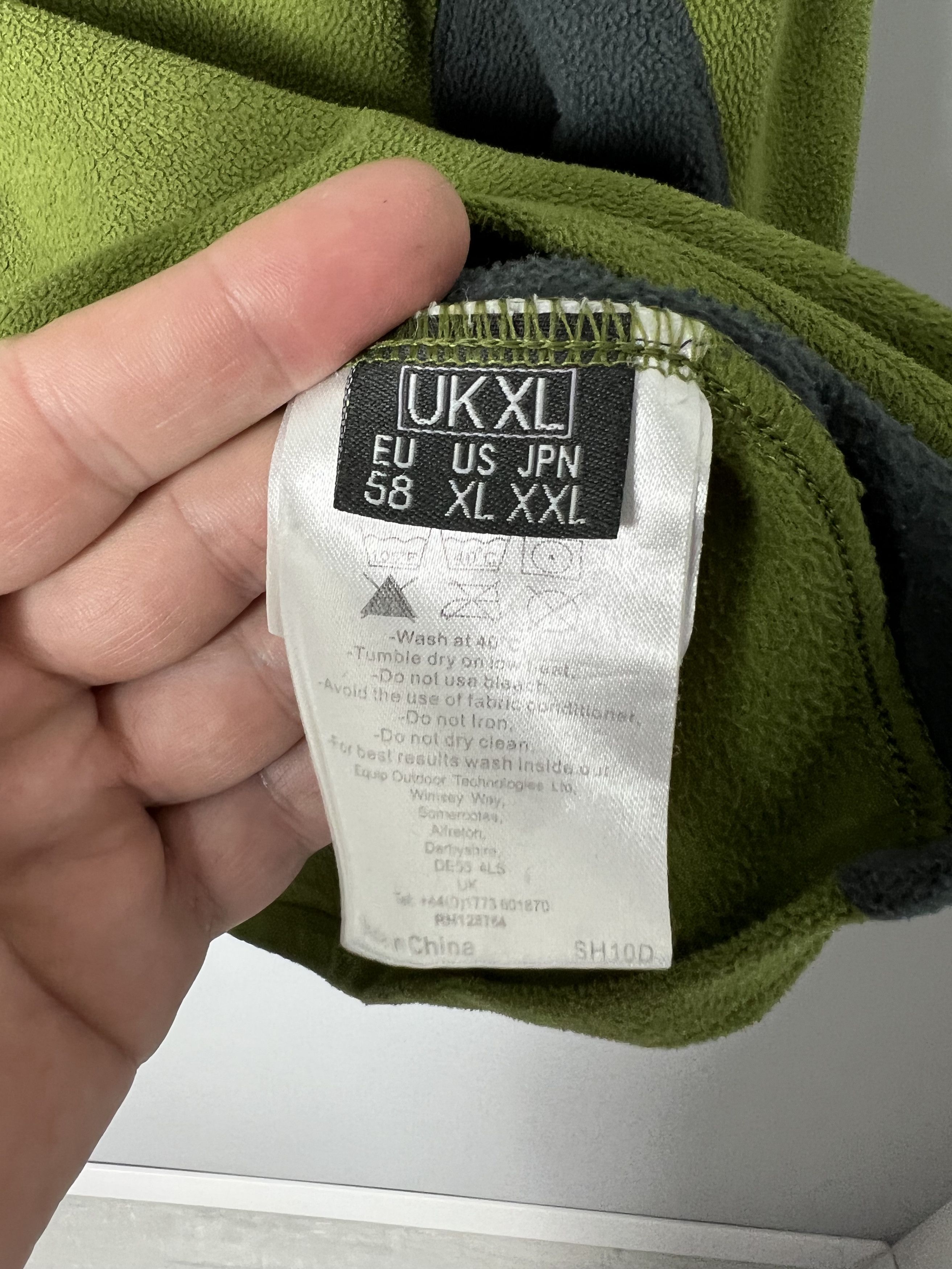 Rab RAB Men Fleece Sweater Jumper Polartec Green\Gray Size XL Size US XL / EU 56 / 4 - 4 Thumbnail