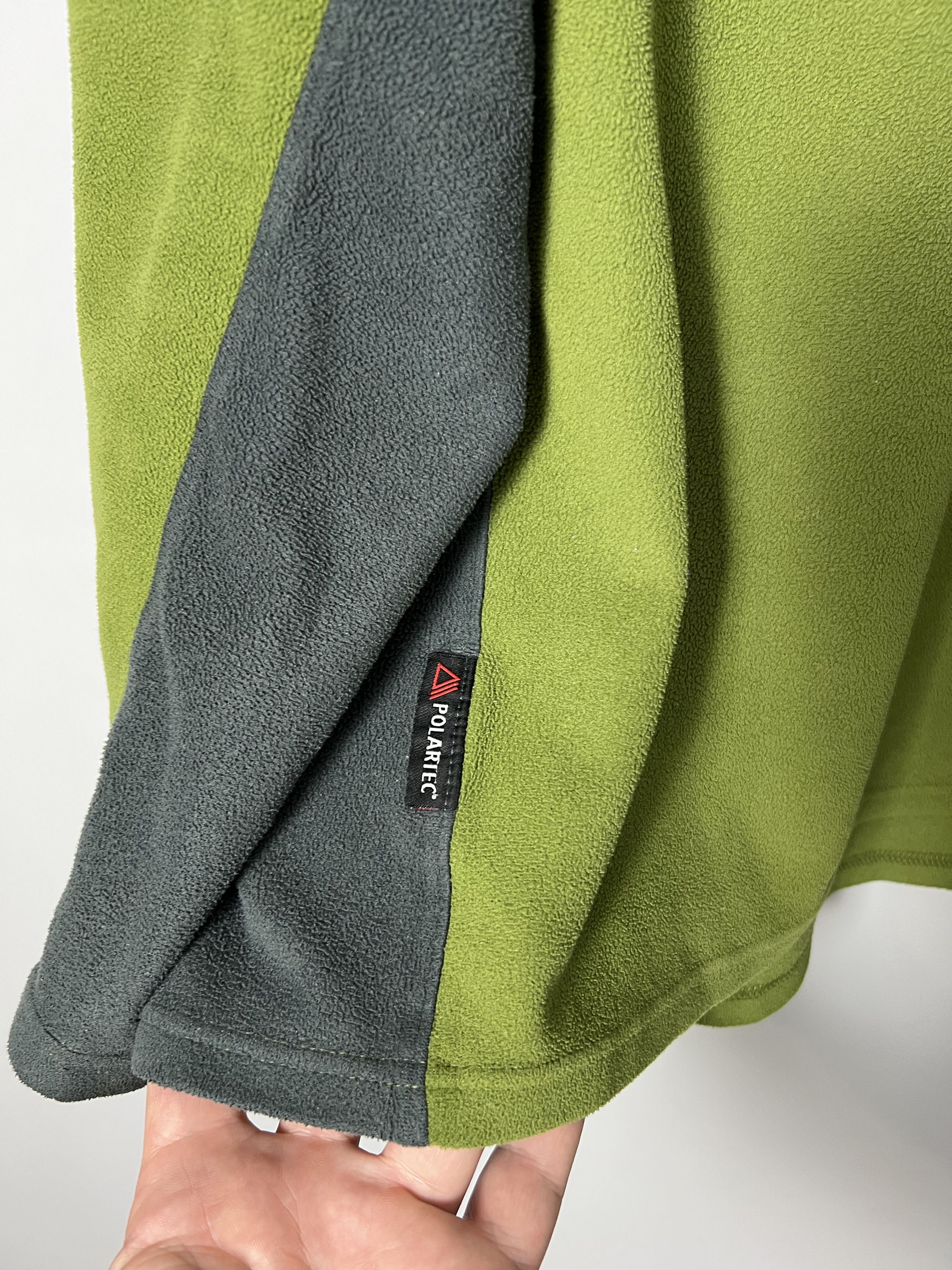 Rab RAB Men Fleece Sweater Jumper Polartec Green\Gray Size XL Size US XL / EU 56 / 4 - 3 Thumbnail