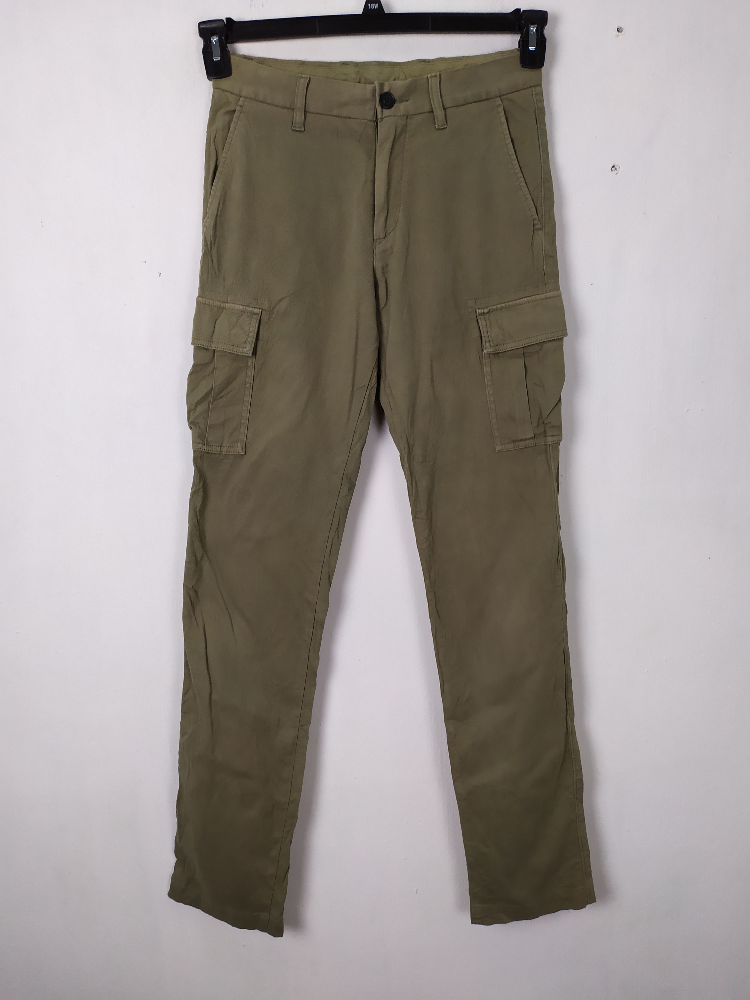 JAPANESE BRAND FADED VINTAGE CARGO PANTS / TACTICAL PANTS