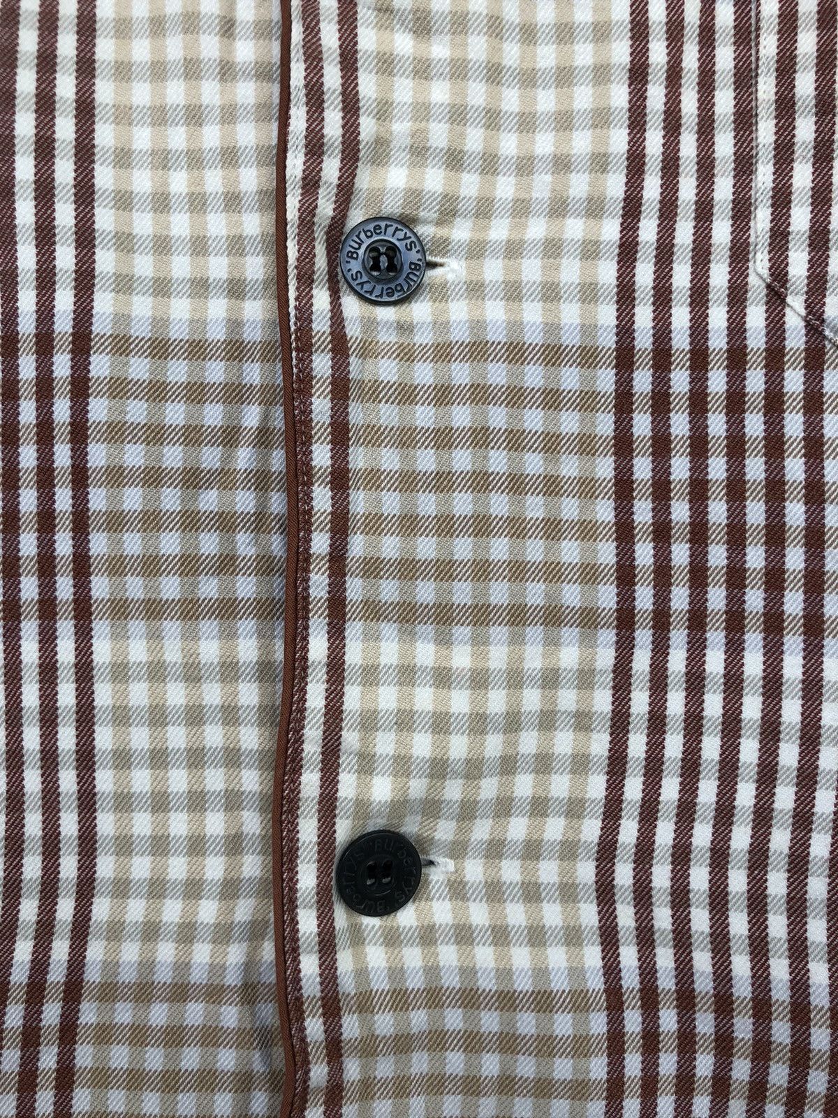 Burberry HEAT🔥OG Burberry Nova Checked Button Shirt Pajama Size US L / EU 52-54 / 3 - 4 Thumbnail