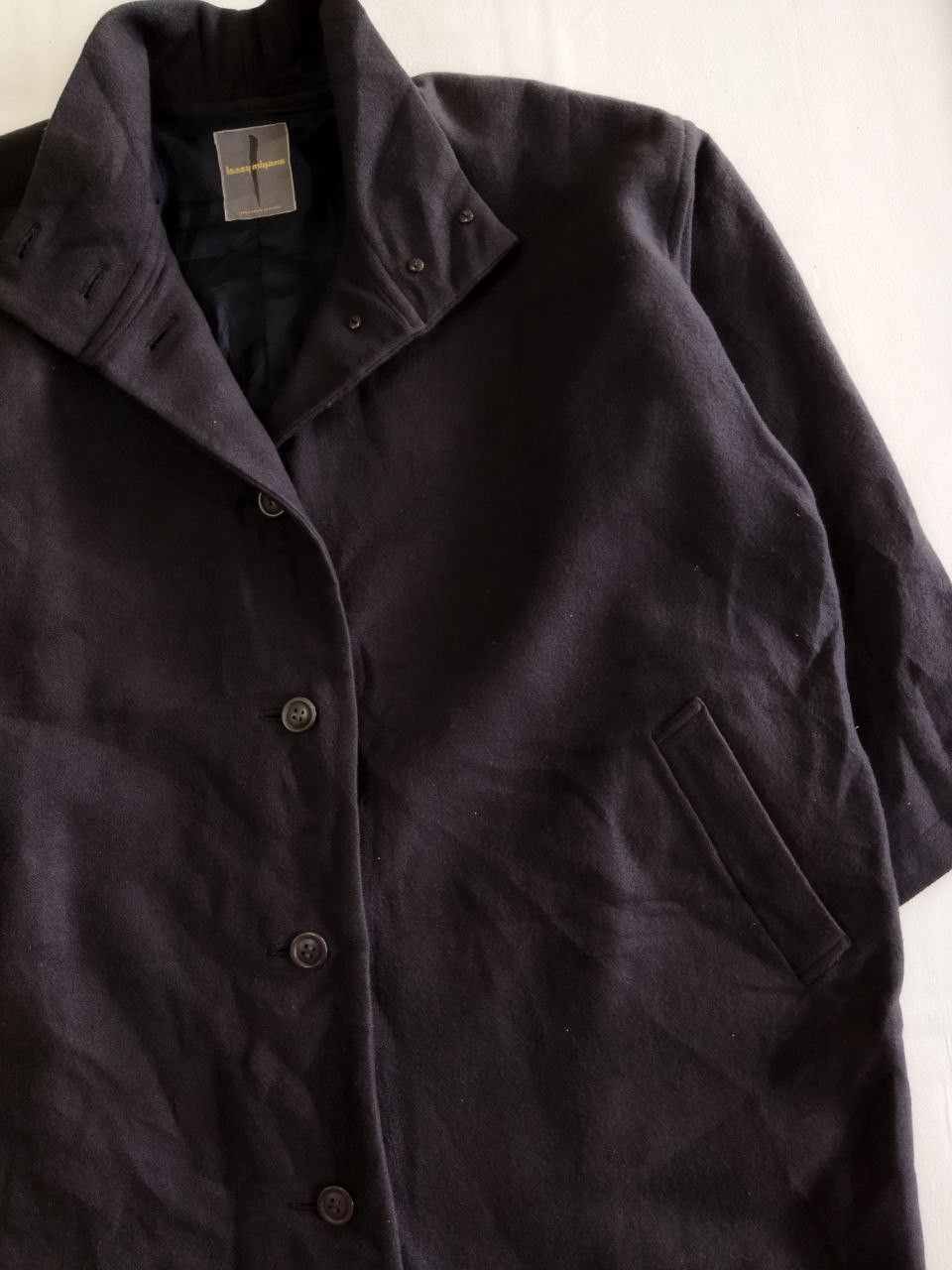 Issey Miyake Vintage Issey Miyake Oversized Long Coat Size US L / EU 52-54 / 3 - 6 Thumbnail