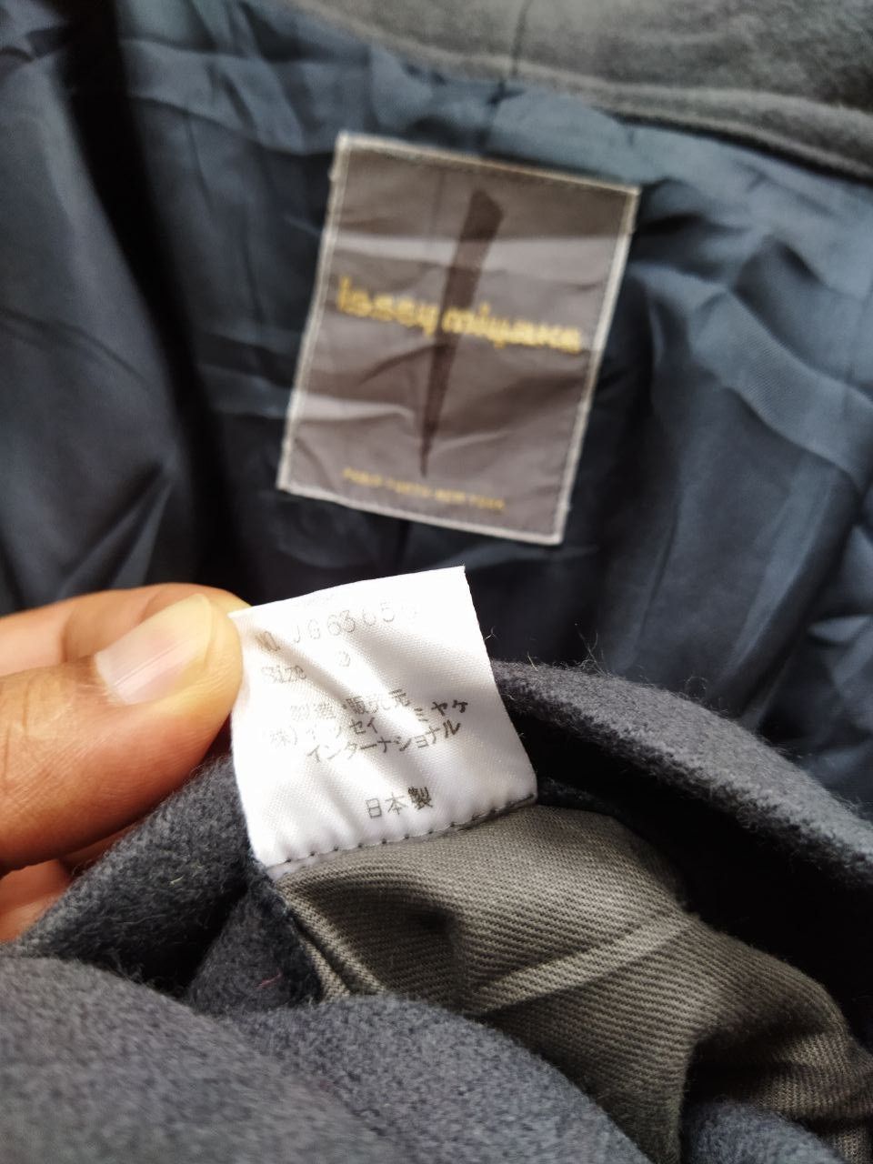 Issey Miyake Vintage Issey Miyake Oversized Long Coat Size US L / EU 52-54 / 3 - 3 Thumbnail