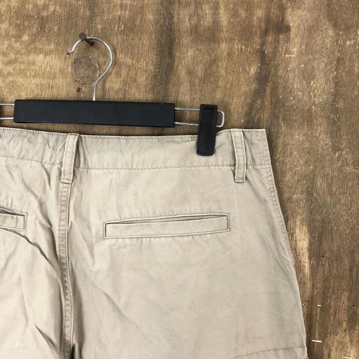 Uniqlo Uniqlo Brown distressed thrashed dirty Cargo pants #6246 Size US 33 - 12 Thumbnail