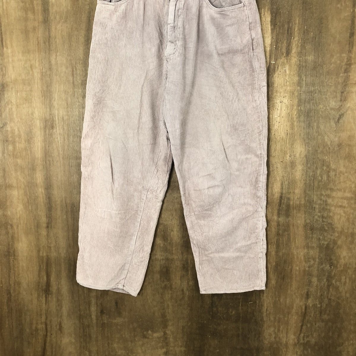 Japanese Brand Graceful Days Corduroi Casual Pants #6326 Size US 27 - 3 Thumbnail