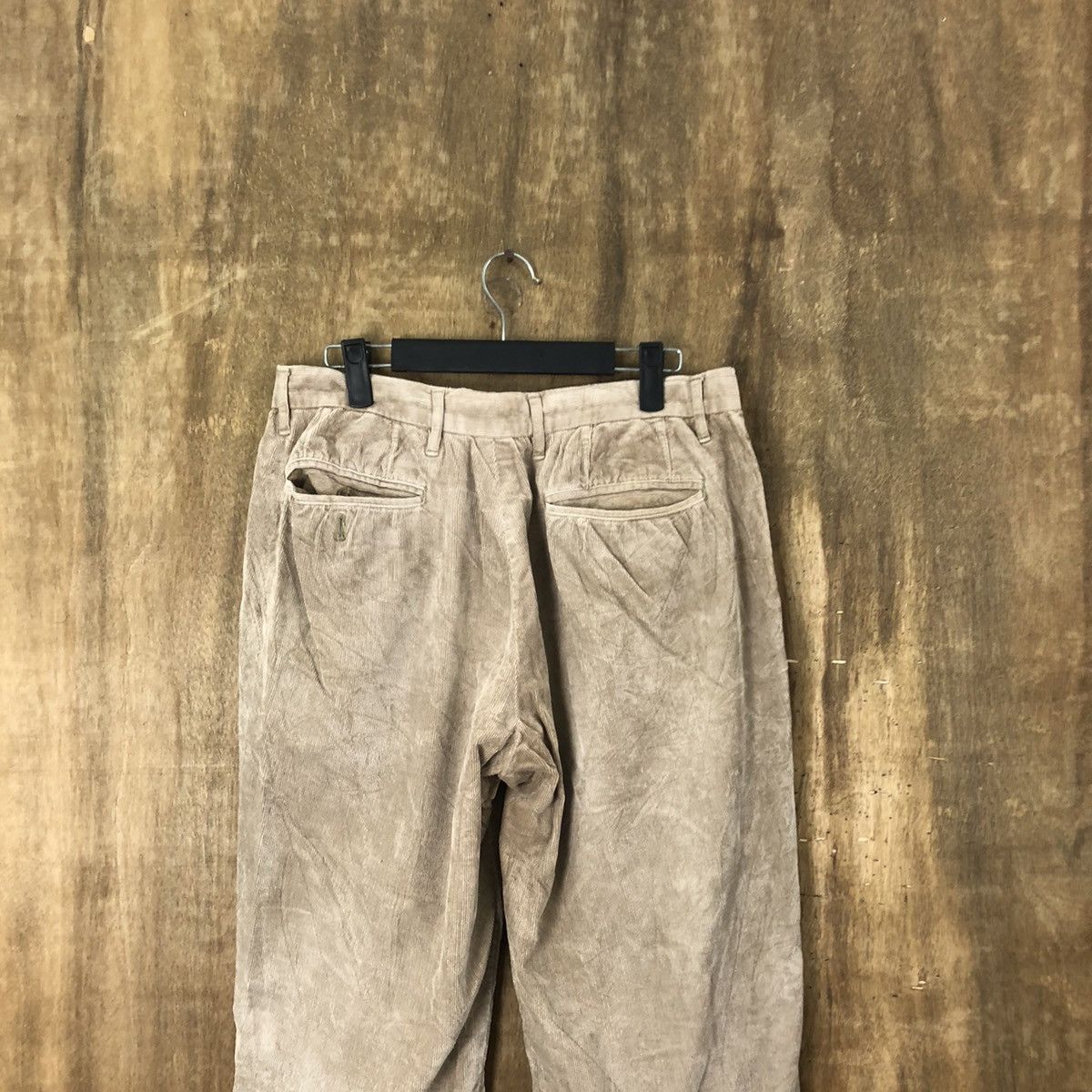 Japanese Brand Good Day Brown Corduroy faded Casual pants #6304 Size US 30 / EU 46 - 5 Thumbnail