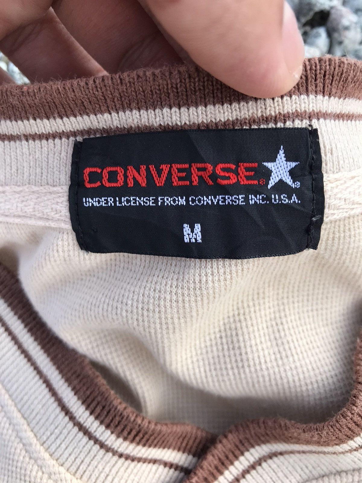 Converse Vintage Converse V Neck Ringer Tee Size US M / EU 48-50 / 2 - 6 Thumbnail