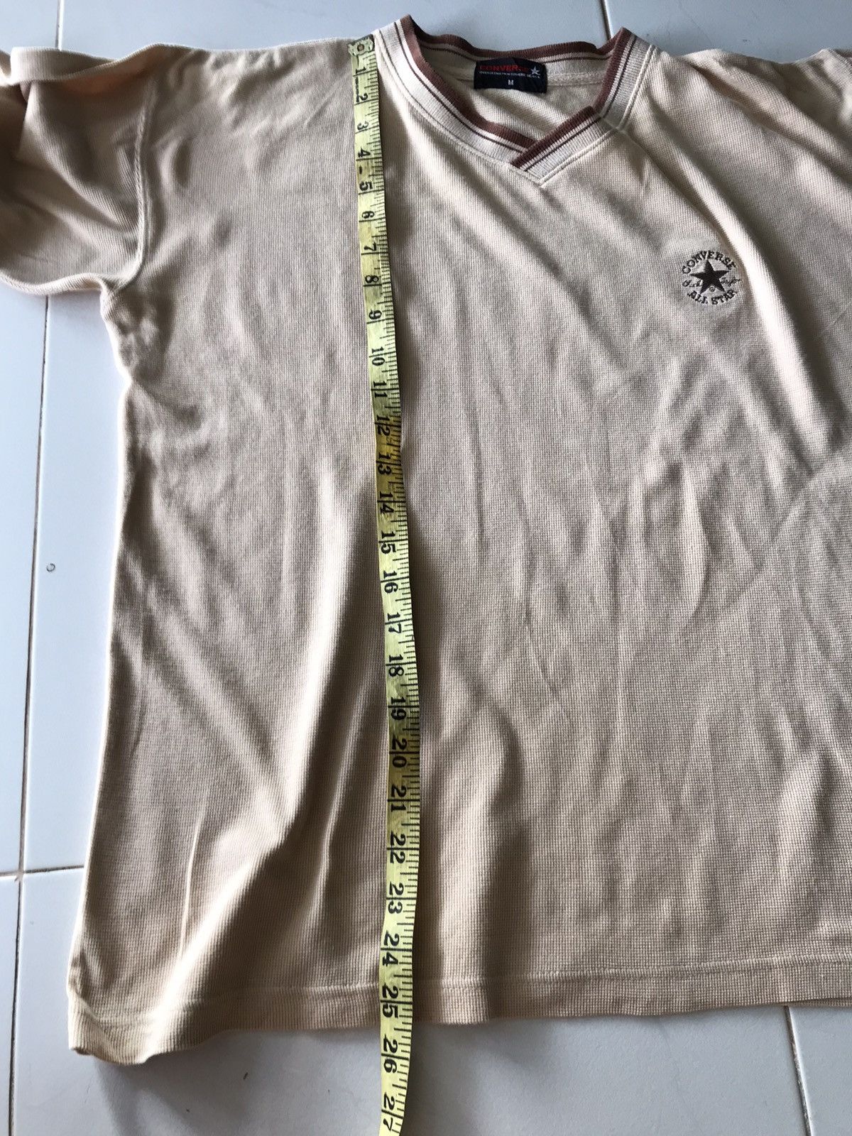 Converse Vintage Converse V Neck Ringer Tee Size US M / EU 48-50 / 2 - 10 Thumbnail