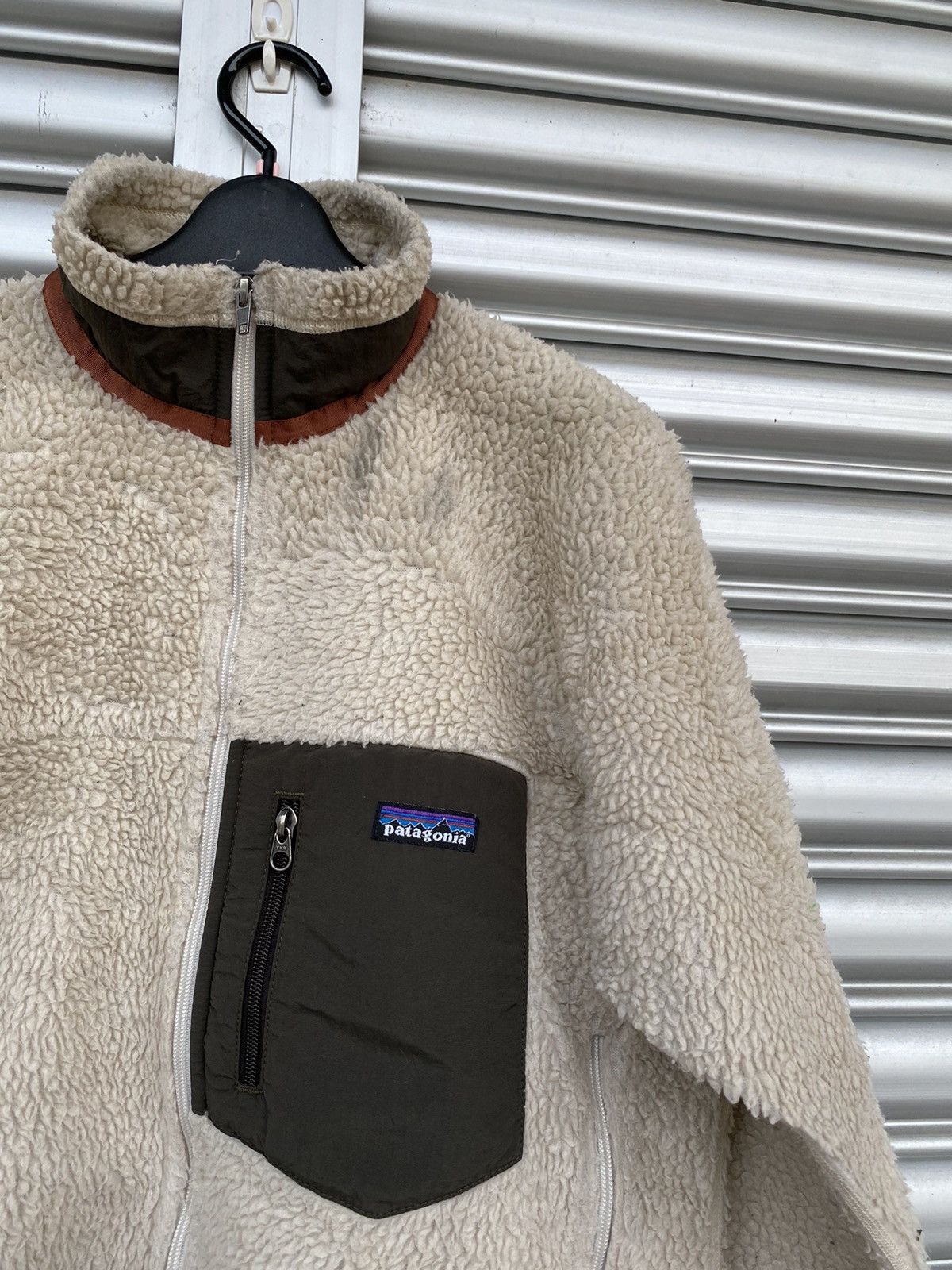 Patagonia Patagonia sherpa bulky fleece jacket very nice design Size US S / EU 44-46 / 1 - 2 Thumbnail