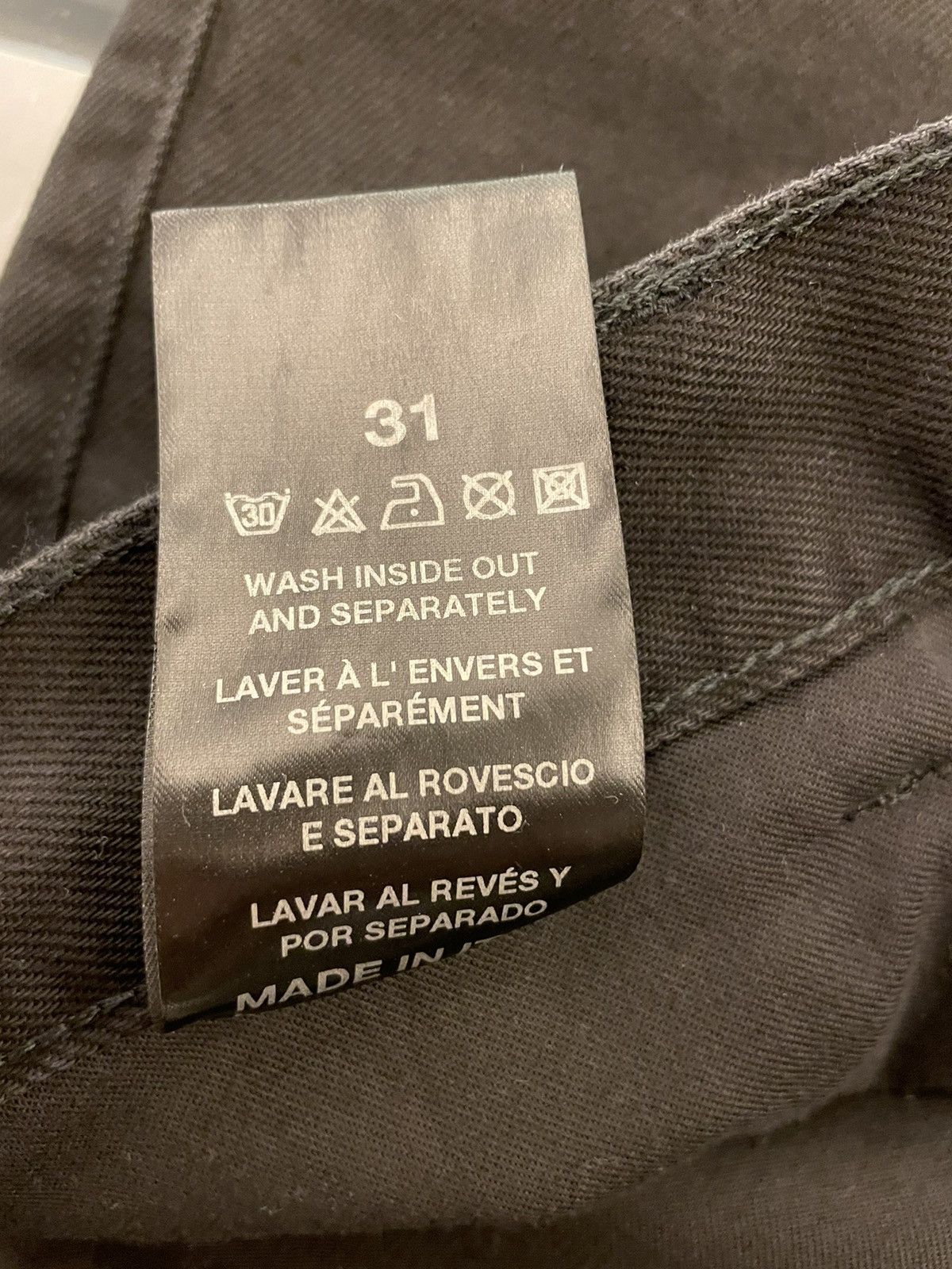 Raf Simons Raf Simons Destroyed Denim Short Size US 31 - 7 Thumbnail