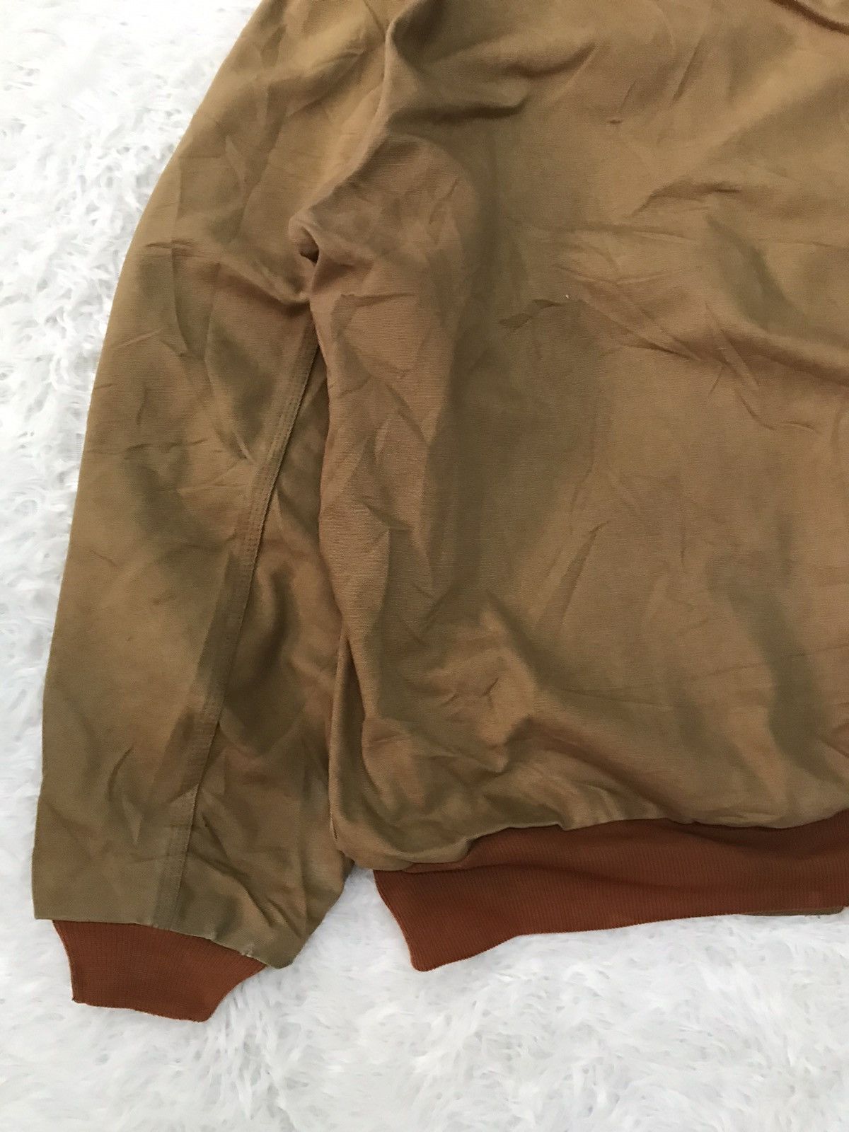 Carhartt Vtg Carhartt Chore Jacket Hooded Union Made in Usa Size US XXL / EU 58 / 5 - 9 Thumbnail