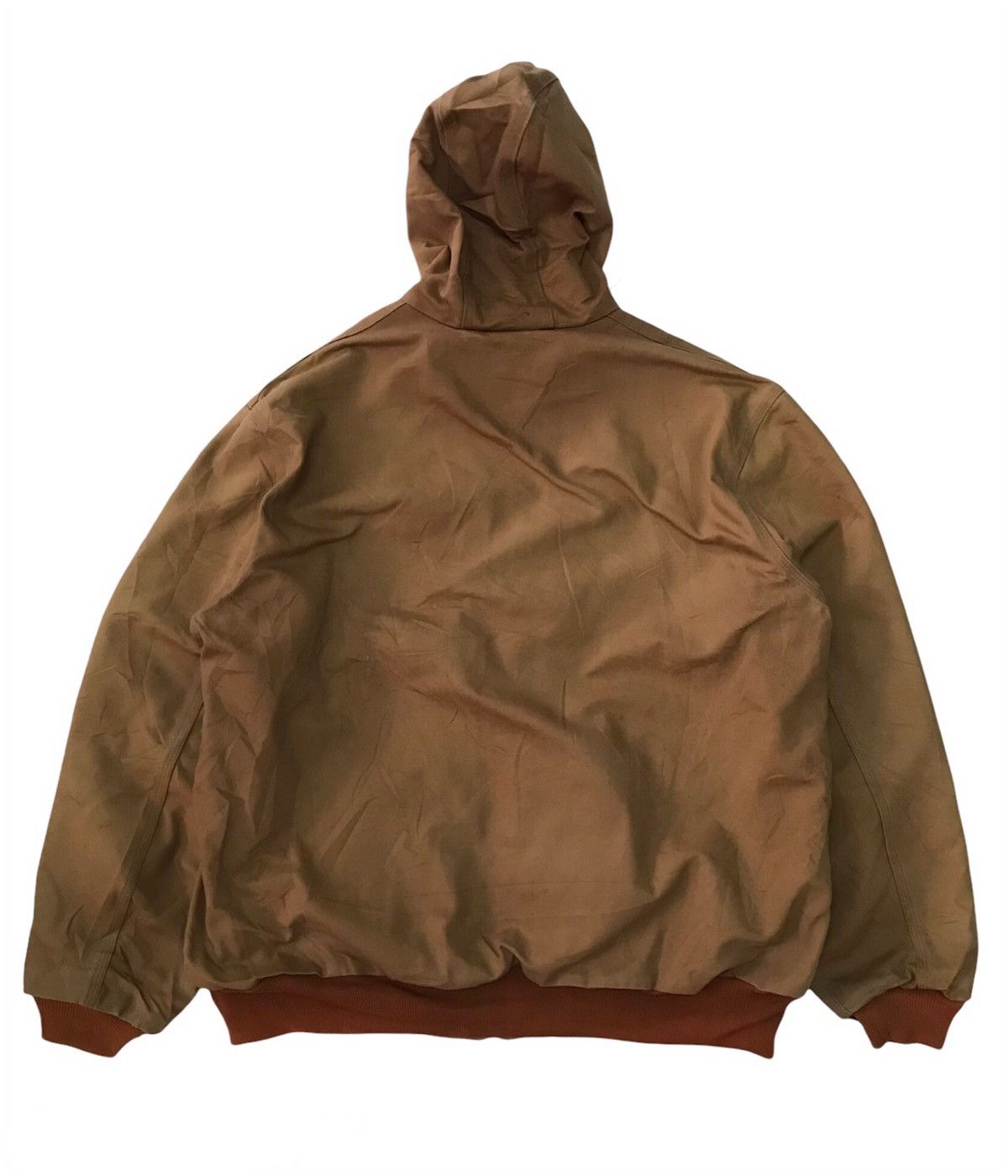 Carhartt Vtg Carhartt Chore Jacket Hooded Union Made in Usa Size US XXL / EU 58 / 5 - 2 Thumbnail