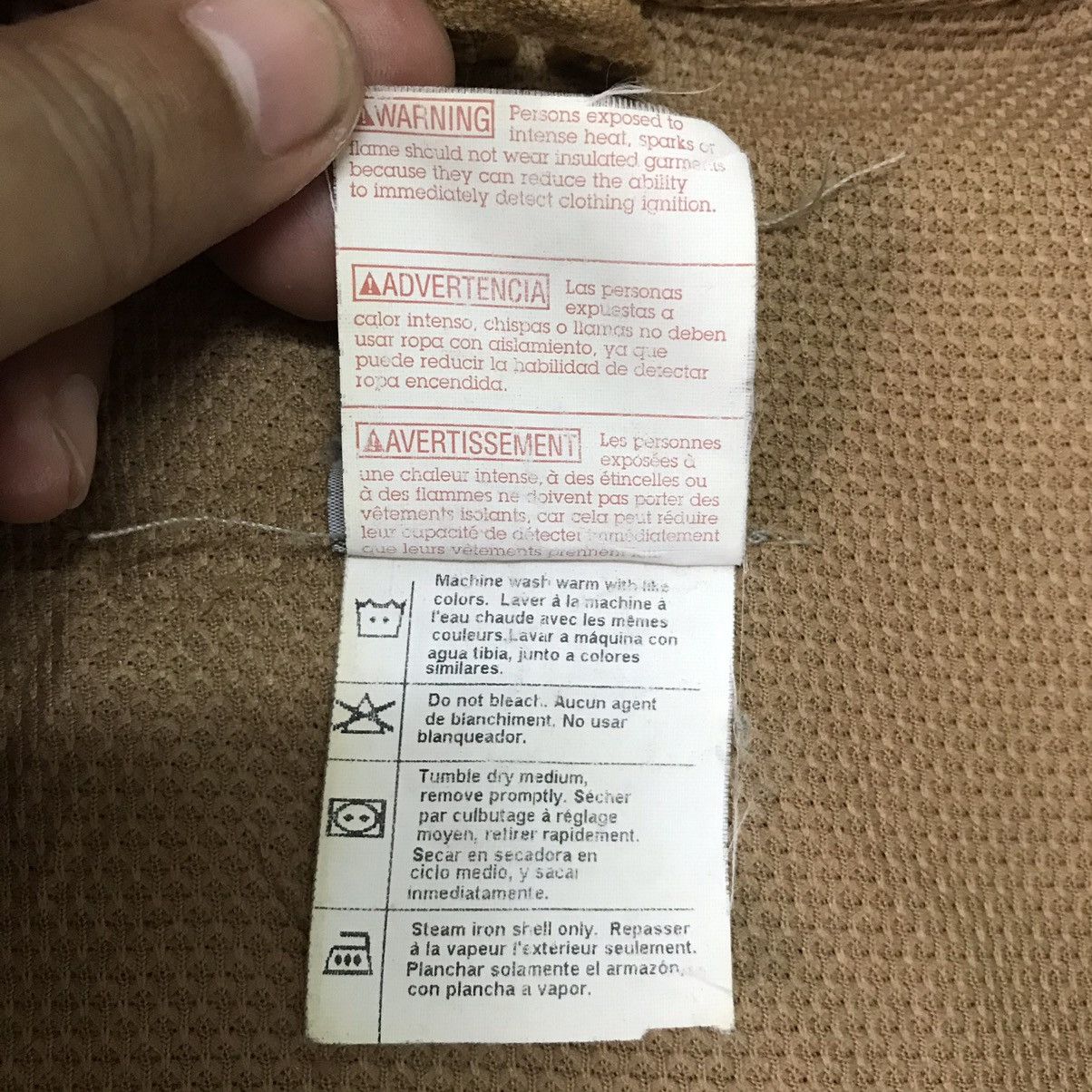 Carhartt Vtg Carhartt Chore Jacket Hooded Union Made in Usa Size US XXL / EU 58 / 5 - 20 Thumbnail