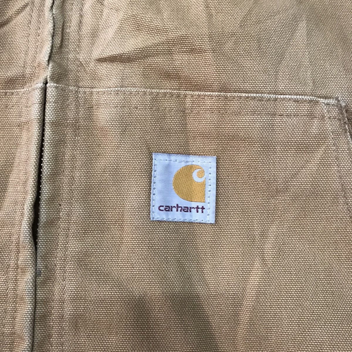 Carhartt Vtg Carhartt Chore Jacket Hooded Union Made in Usa Size US XXL / EU 58 / 5 - 14 Thumbnail