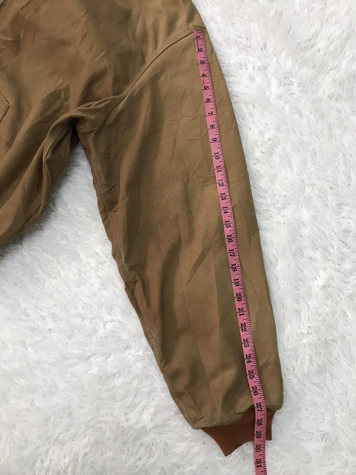Carhartt Vtg Carhartt Chore Jacket Hooded Union Made in Usa Size US XXL / EU 58 / 5 - 25 Thumbnail