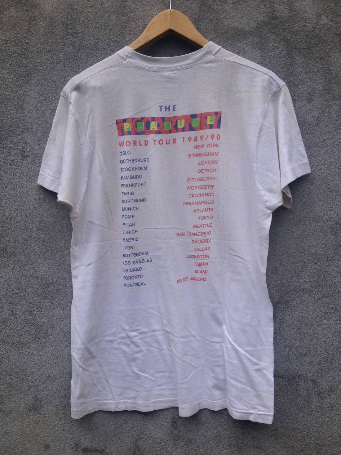 Vintage vintage Paul Mccartney t-shirt retro XL size Size US XL / EU 56 / 4 - 2 Preview