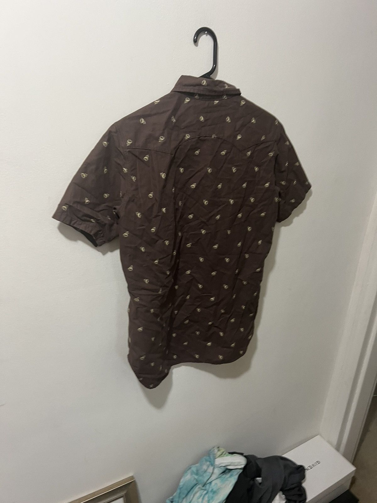 Kapital Kapital brown short sleeve button up shirt size 3 Size US L / EU 52-54 / 3 - 8 Thumbnail