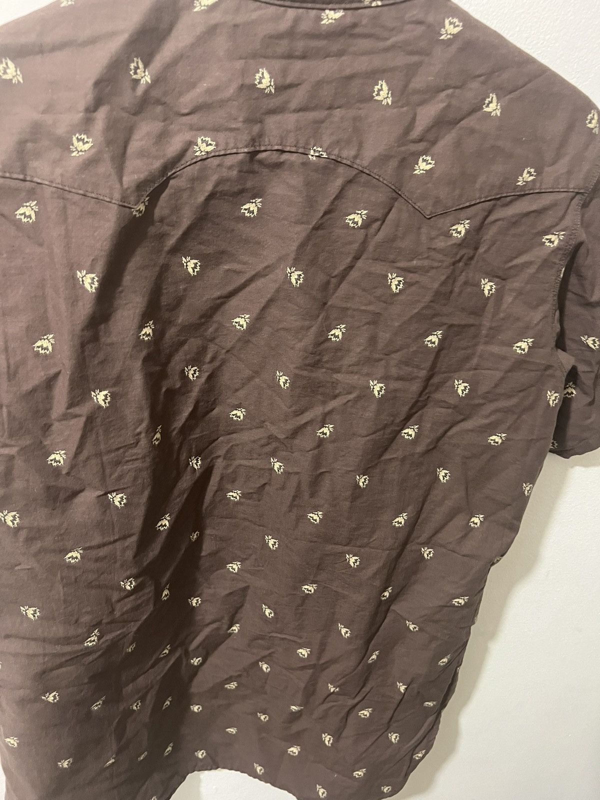 Kapital Kapital brown short sleeve button up shirt size 3 Size US L / EU 52-54 / 3 - 7 Thumbnail
