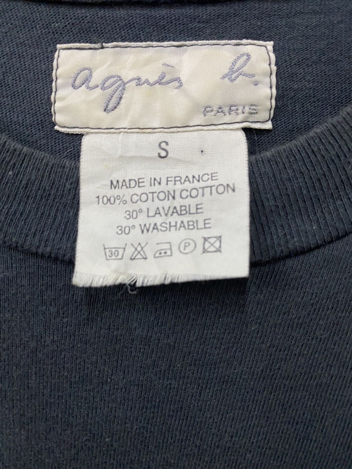 Vintage × agnes b. Vintage Agnes B. Paris Graphic Tshirt Size US S / EU 44-46 / 1 - 7 Thumbnail
