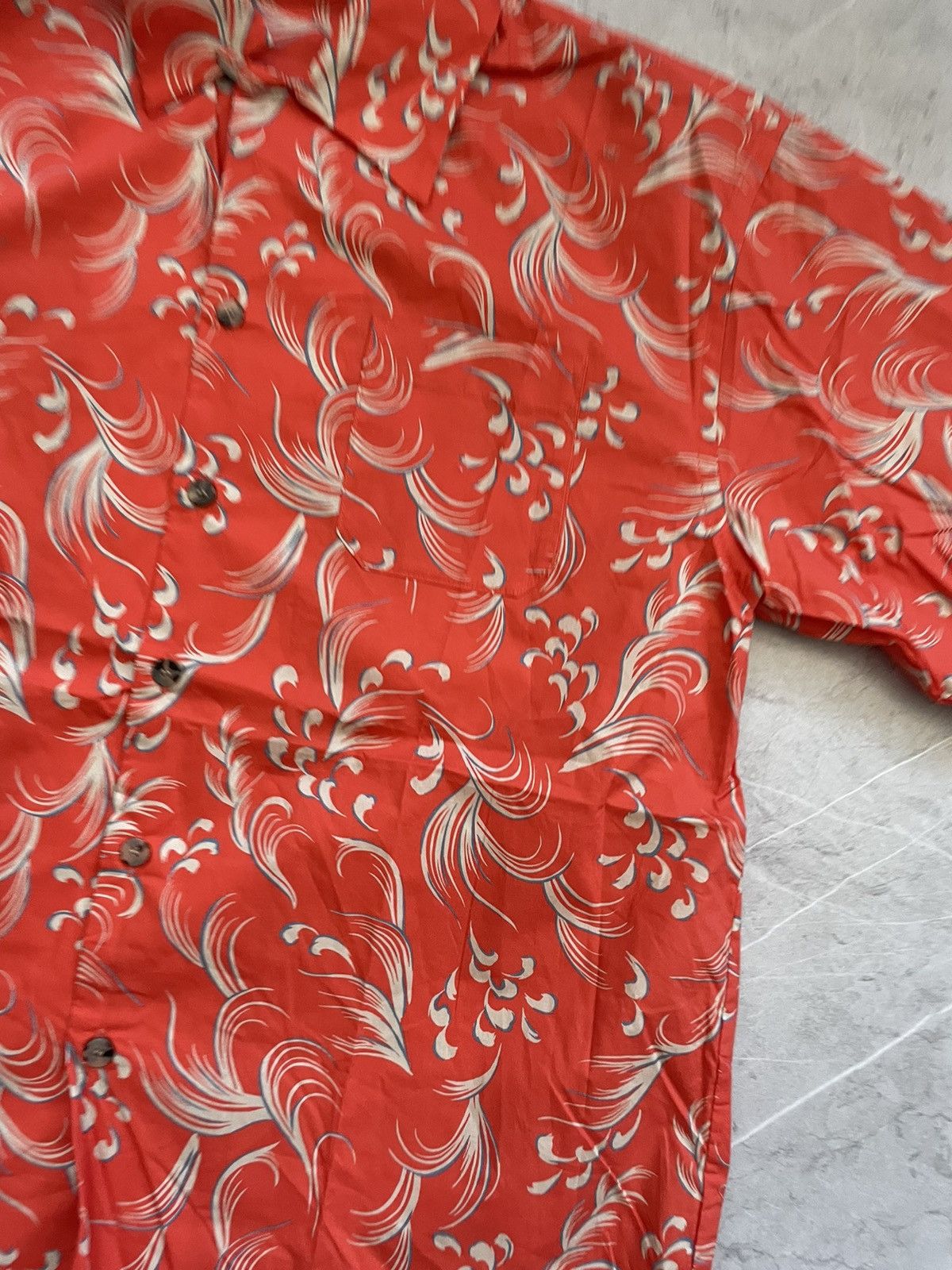 John Elliott Convertible collar print cotton shirt l Size US L / EU 52-54 / 3 - 3 Thumbnail