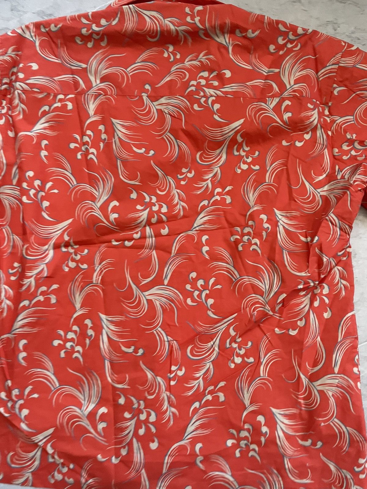 John Elliott Convertible collar print cotton shirt l Size US L / EU 52-54 / 3 - 8 Thumbnail
