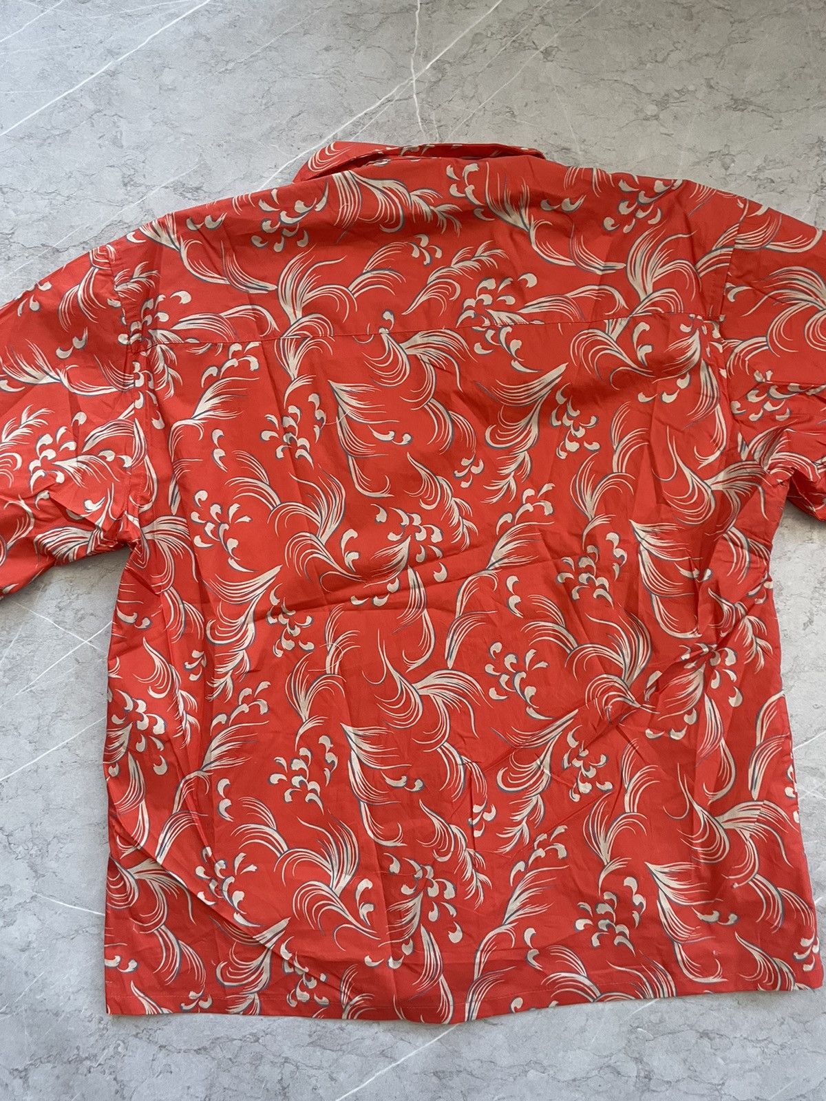 John Elliott Convertible collar print cotton shirt l Size US L / EU 52-54 / 3 - 7 Thumbnail