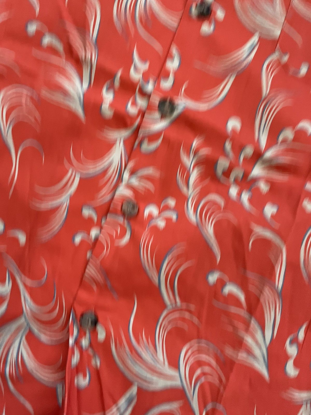 John Elliott Convertible collar print cotton shirt l Size US L / EU 52-54 / 3 - 6 Thumbnail