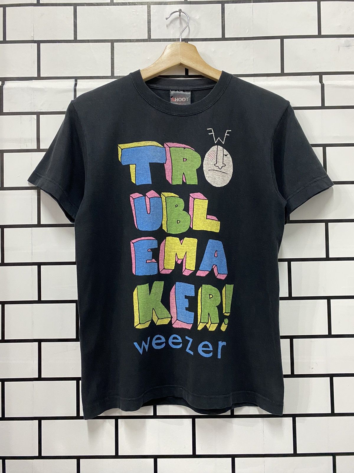 Band Tees × Vintage Vintage Weezer Trouble Maker Tour Japan Tshirt Size US S / EU 44-46 / 1 - 1 Thumbnail