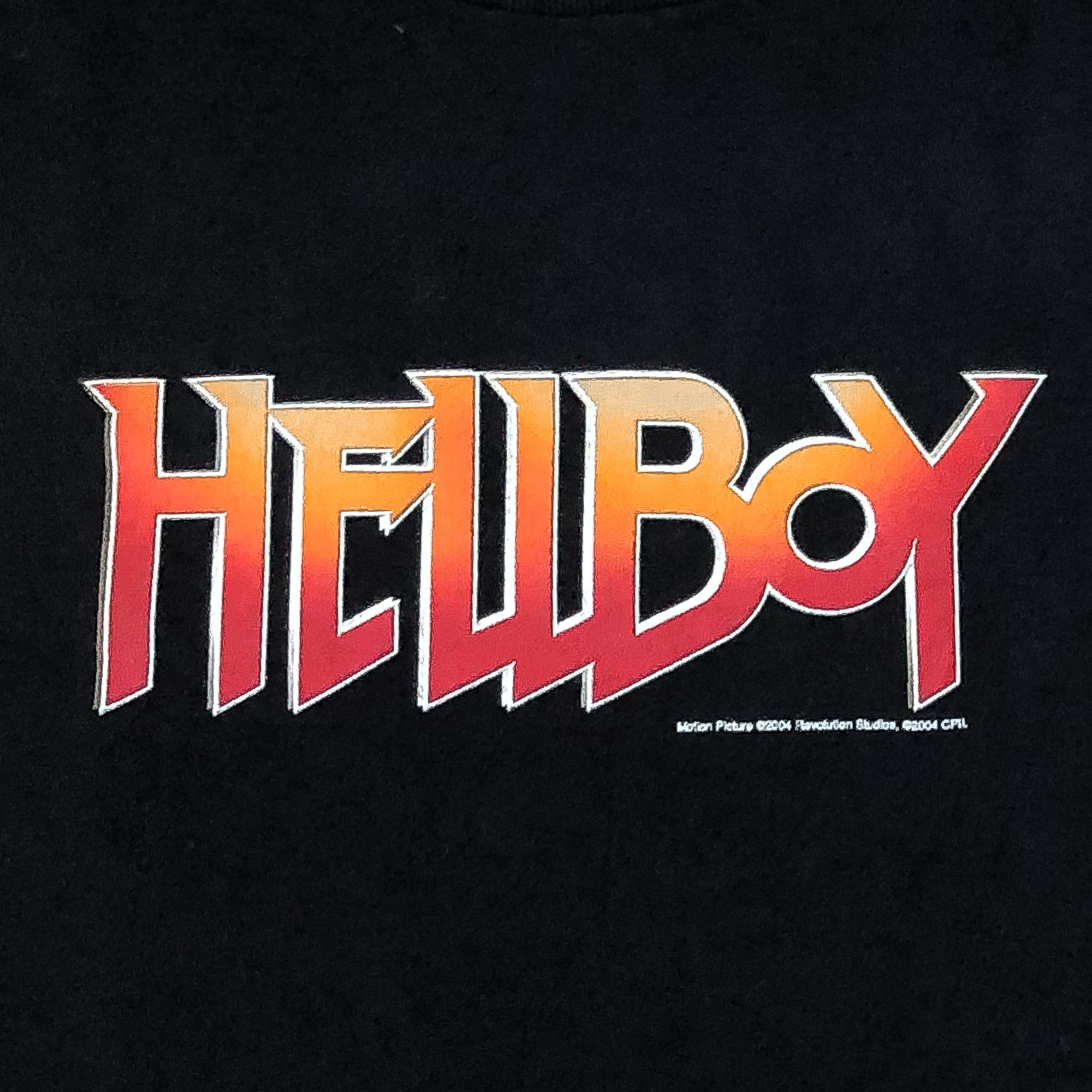 Vintage 2004 Hellboy Black T-Shirt Size US L / EU 52-54 / 3 - 3 Thumbnail