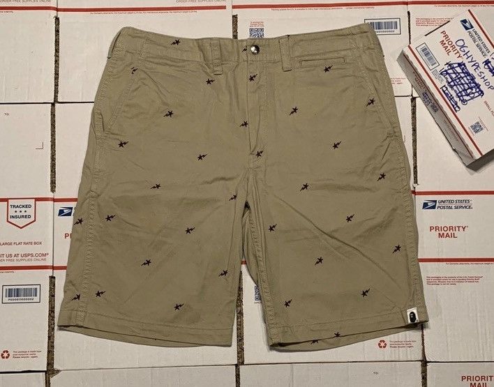 Bape Bape Sta Star Shorts Bathing Ape Size US 33 - 1 Thumbnail