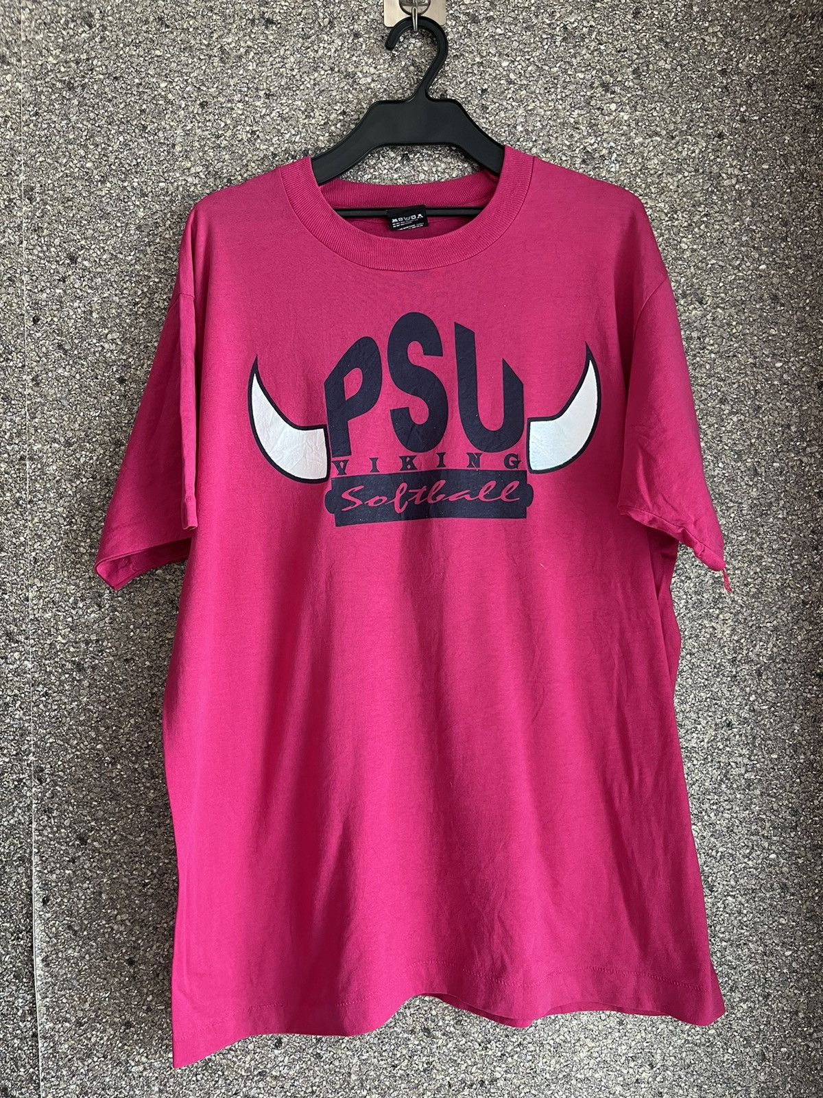 image of Made In USA x Vintage Psu Viking Ft84 in Pink, Men's (Size XL)