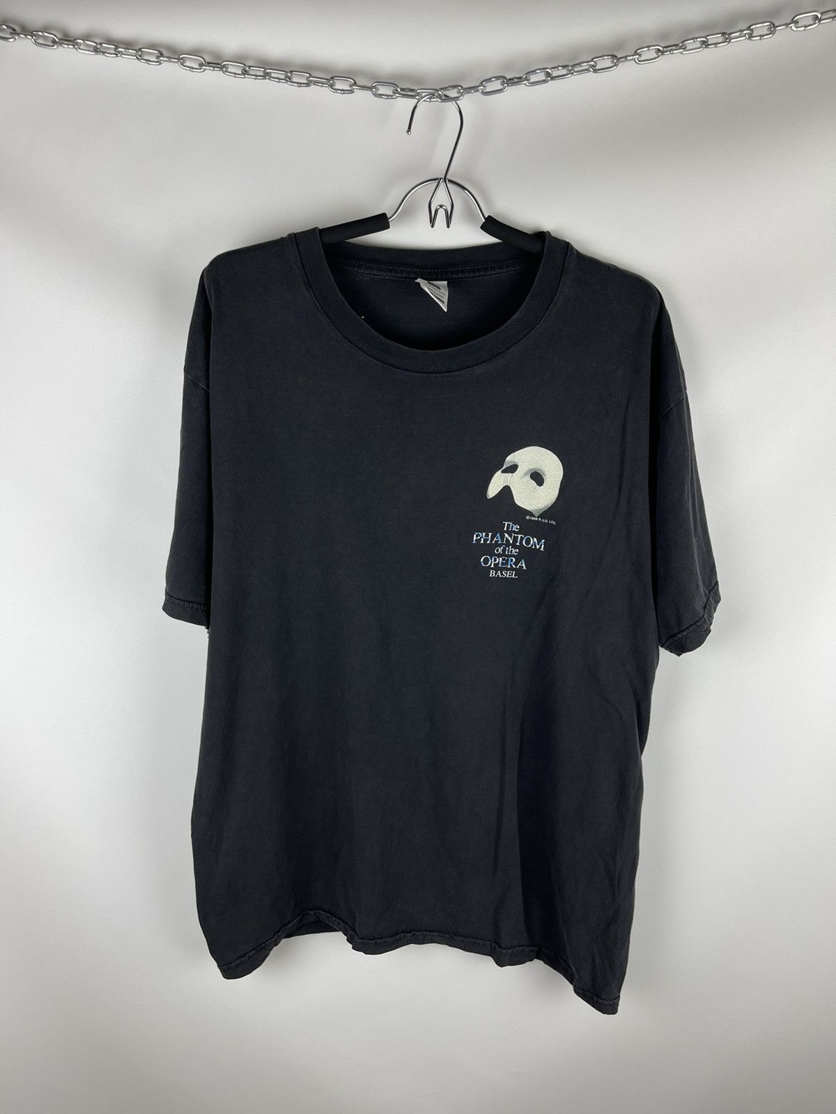 Vintage The Phantom of Opera Basel vintage 1988 Dewynters tee shirt Size US XL / EU 56 / 4 - 1 Thumbnail