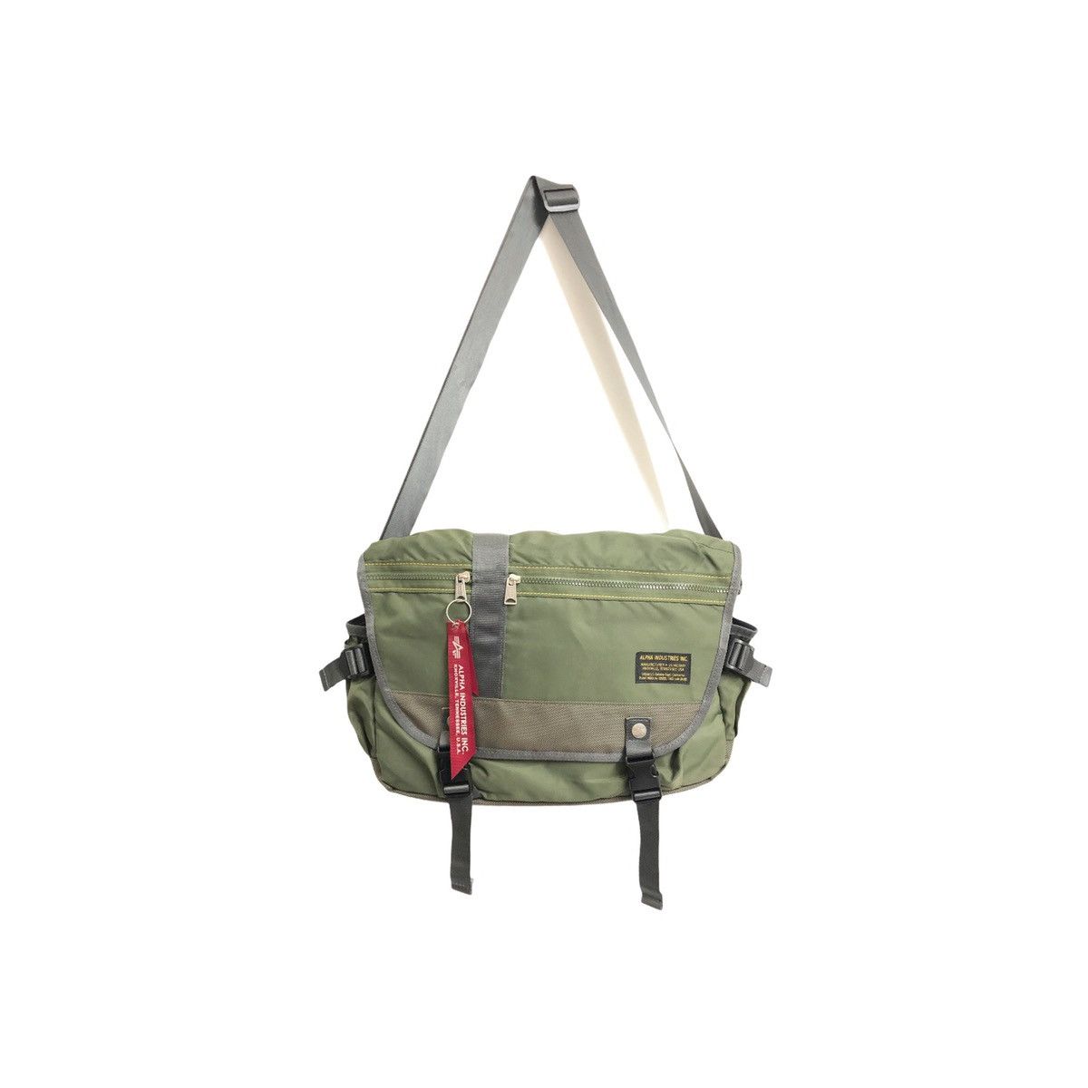 Alpha Industries Rare!!! Alpha Industries Massager crossbody Bag Size ONE SIZE - 15 Thumbnail
