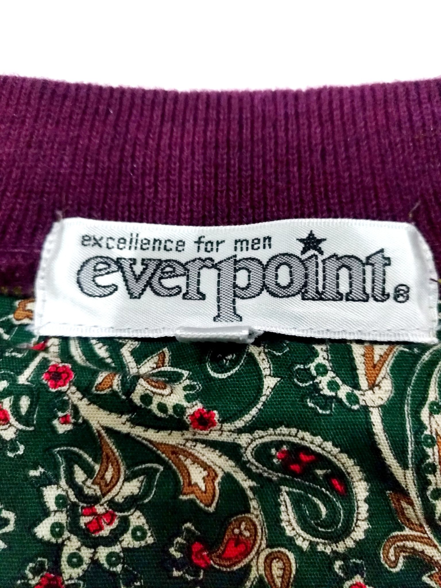 Japanese Brand × Vintage RARE! VTG EVERPOINT RIDING CLUB EMBROIDERED LOGO PULLOVER Size US M / EU 48-50 / 2 - 6 Thumbnail