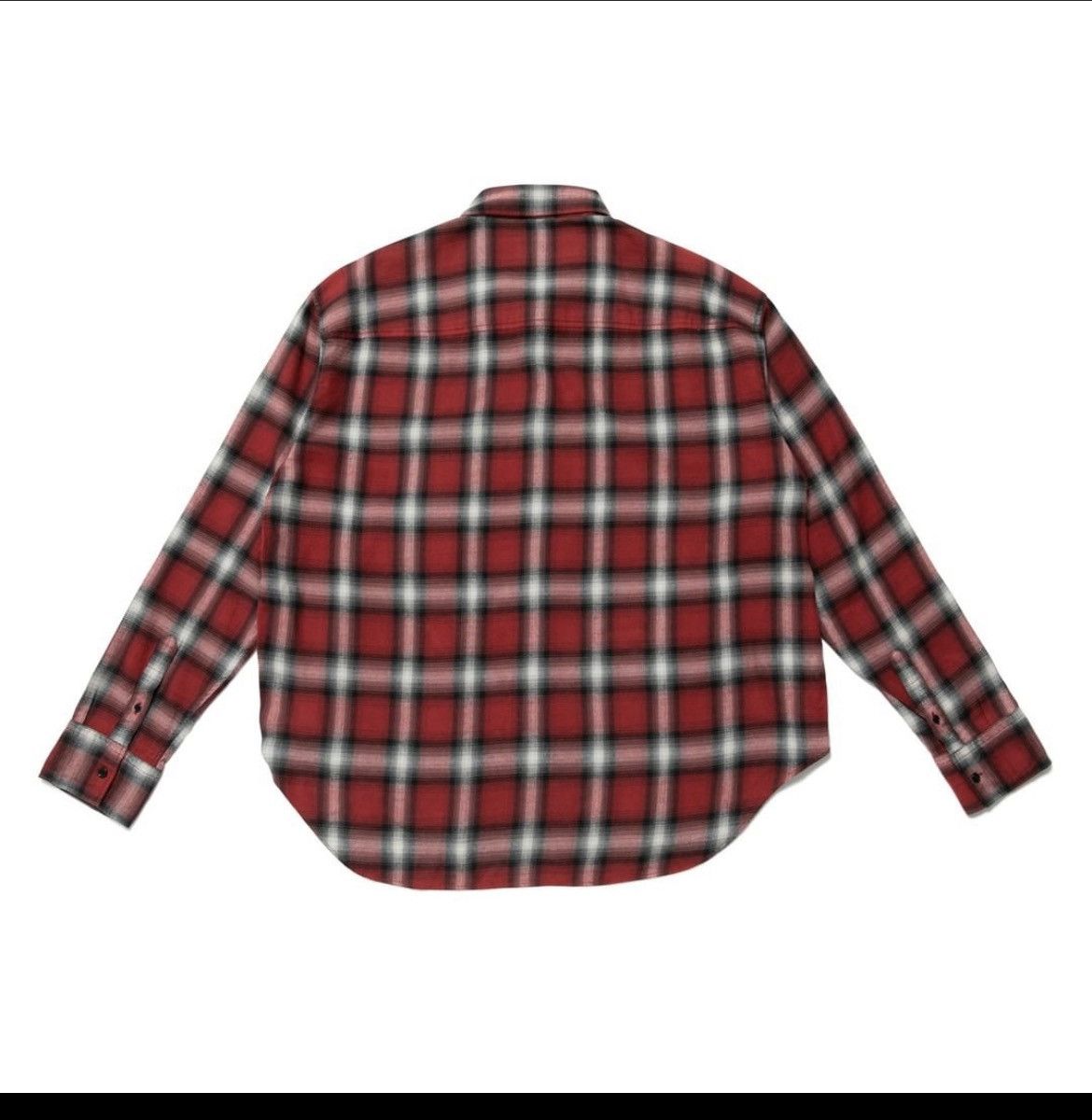 Cactus Plant Flea Market × Vintage Cactus Plant Flea Market Double Vision Red Check Shirt Size US S / EU 44-46 / 1 - 2 Thumbnail