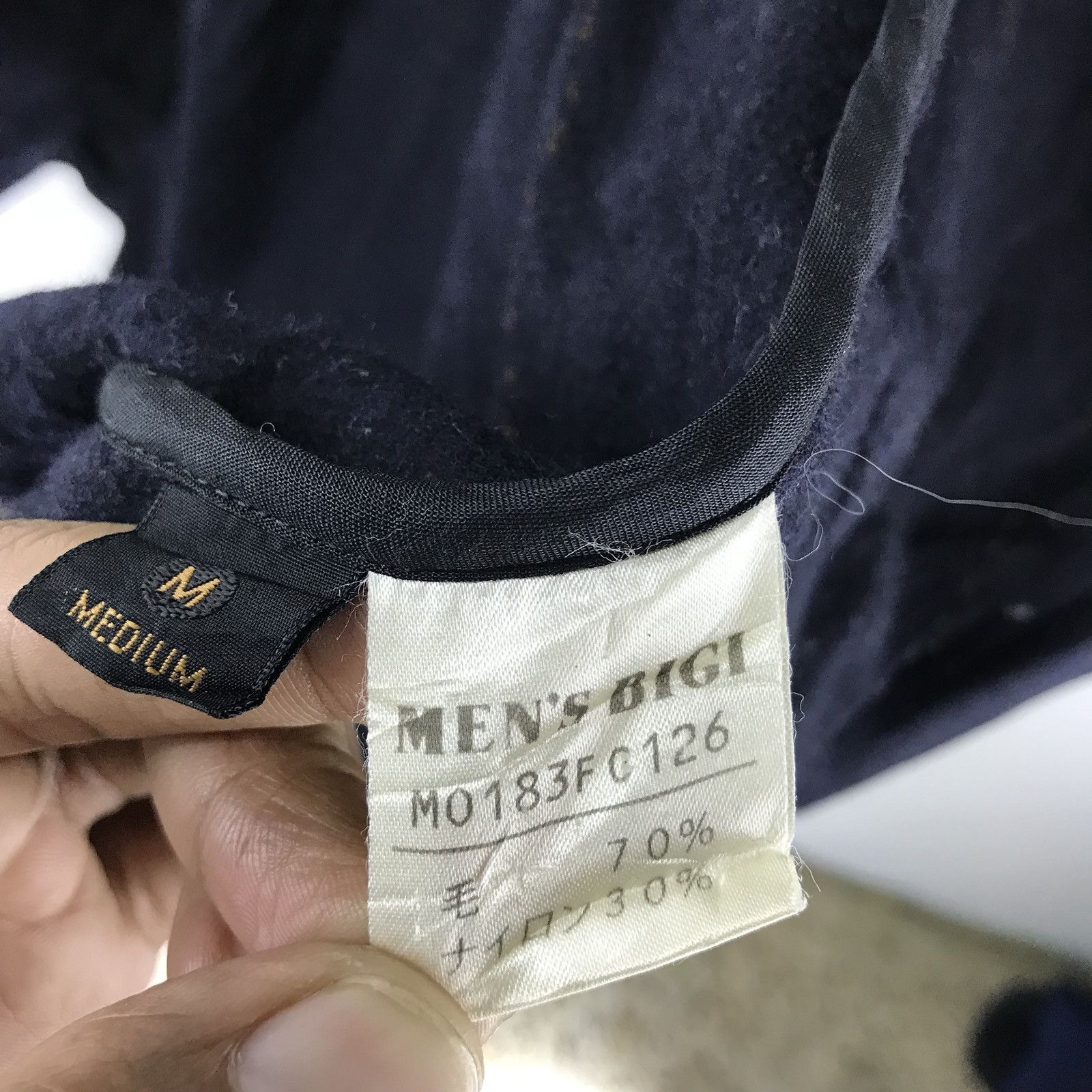 BIGI Radmess Men's BIGI X I TESSUTIB DI EMMECI ITALY NAVY BLUE Size US M / EU 48-50 / 2 - 9 Thumbnail